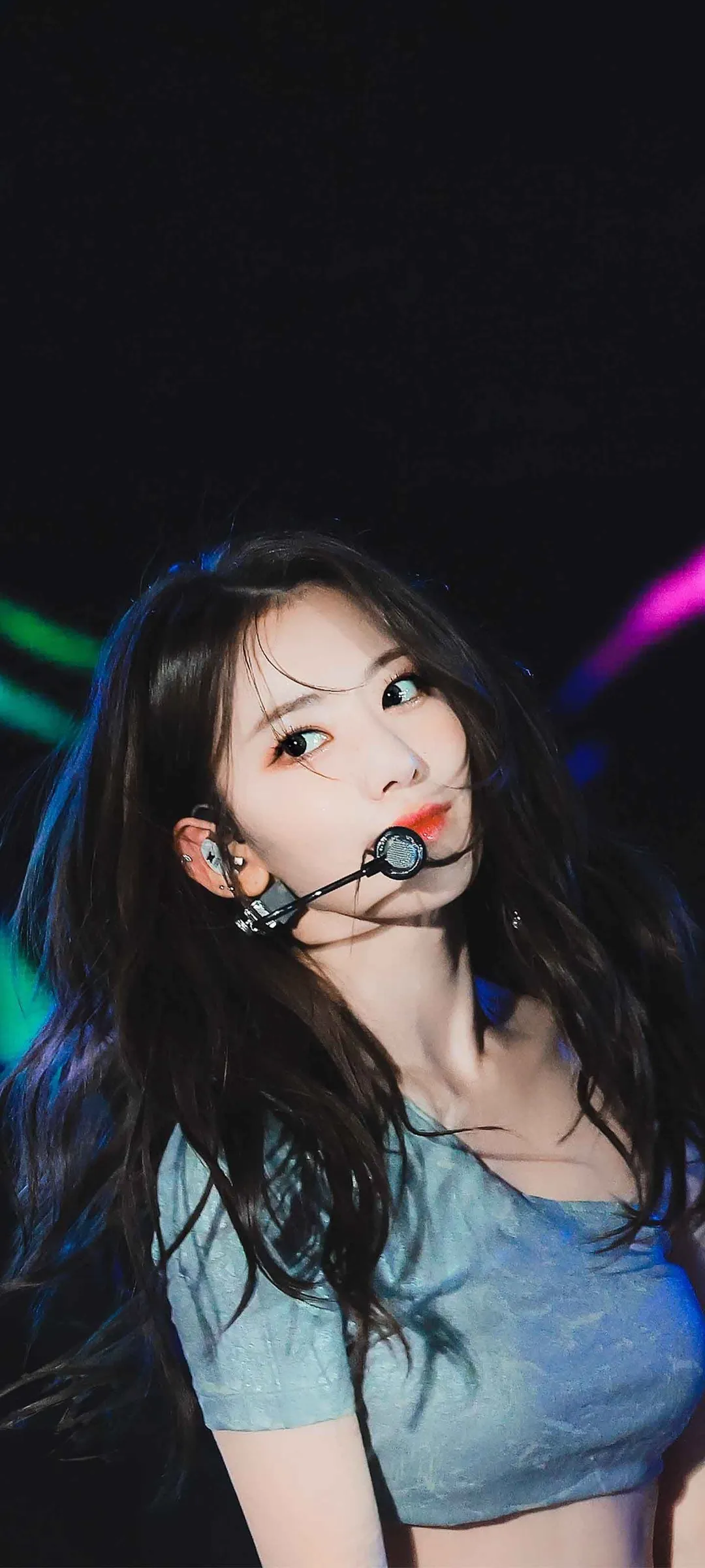 Fond d'écran de verrouillage mobile Sakura Miyawaki 4K HD télécharger — IZ*ONE, LE SSERAFIM