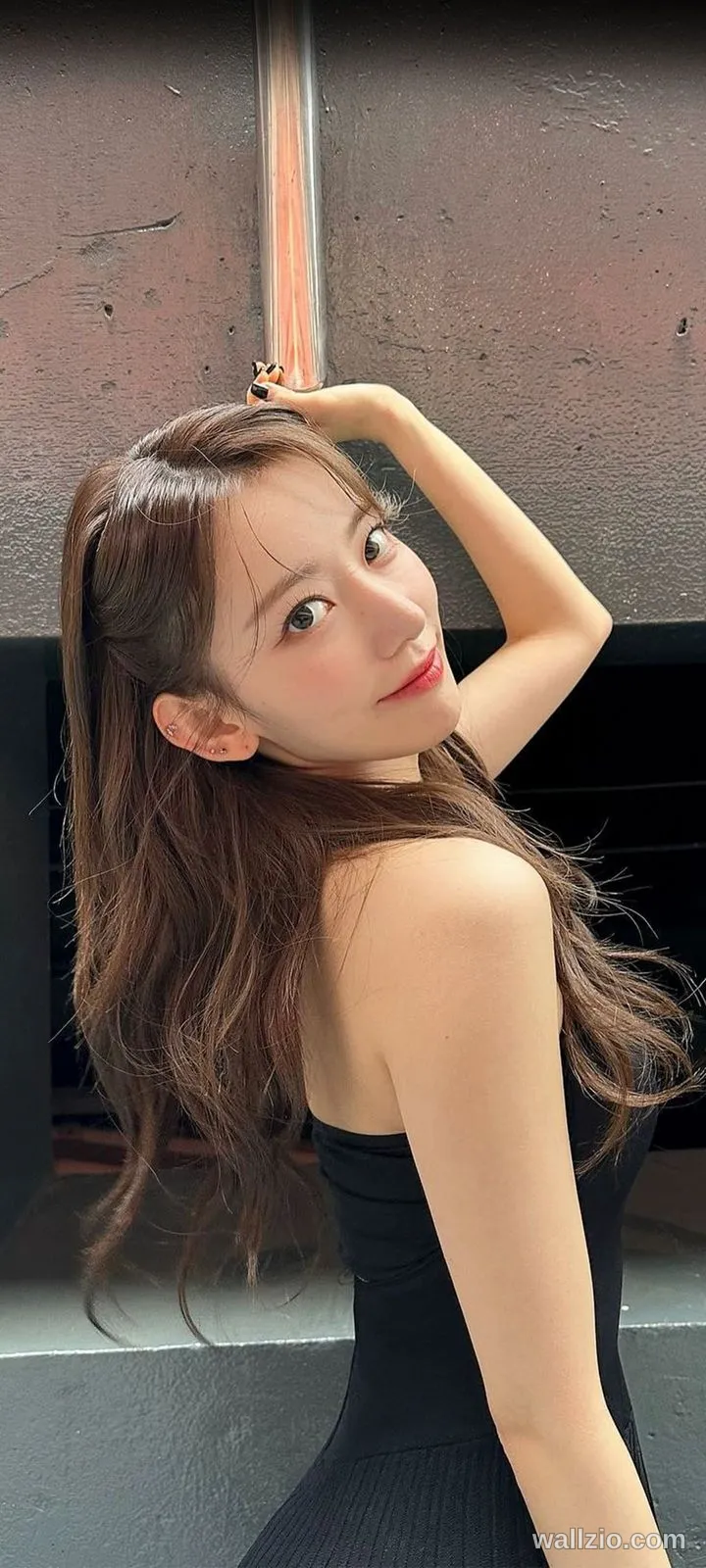 Fond d'écran de verrouillage mobile Sakura Miyawaki 4K HD télécharger — IZ*ONE, LE SSERAFIM