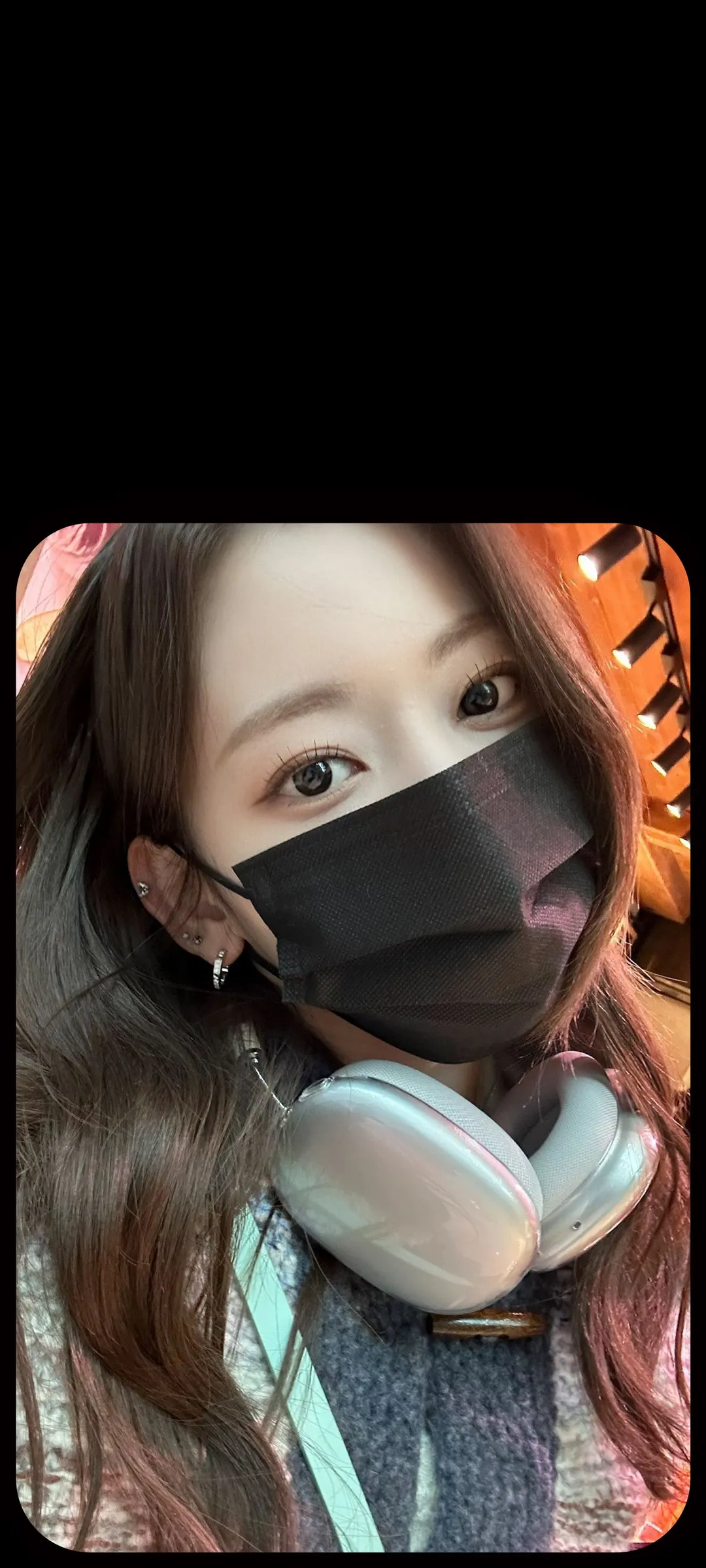 Fond d'écran de verrouillage mobile Sakura Miyawaki 4K HD télécharger — IZ*ONE, LE SSERAFIM
