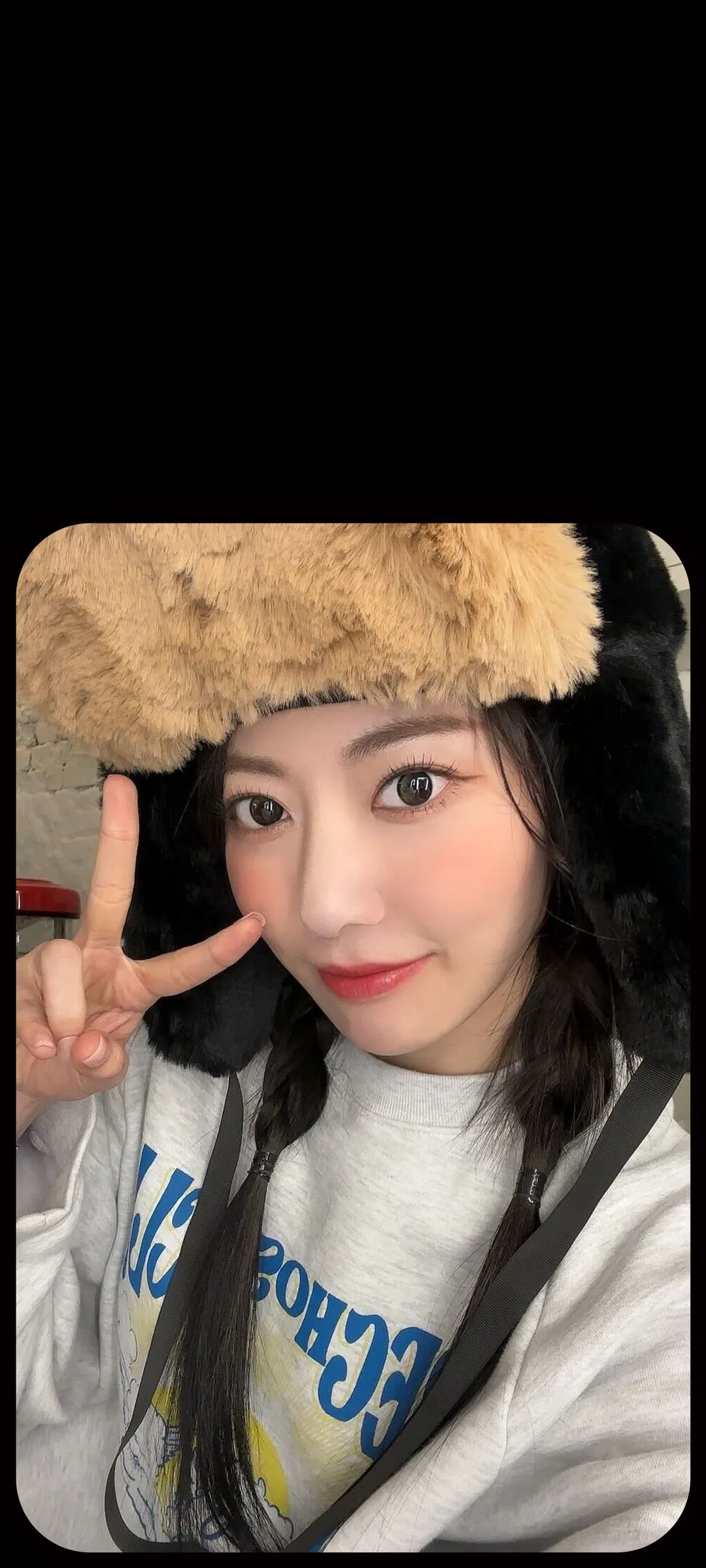 Fond d'écran de verrouillage mobile Sakura Miyawaki 4K HD télécharger — IZ*ONE, LE SSERAFIM