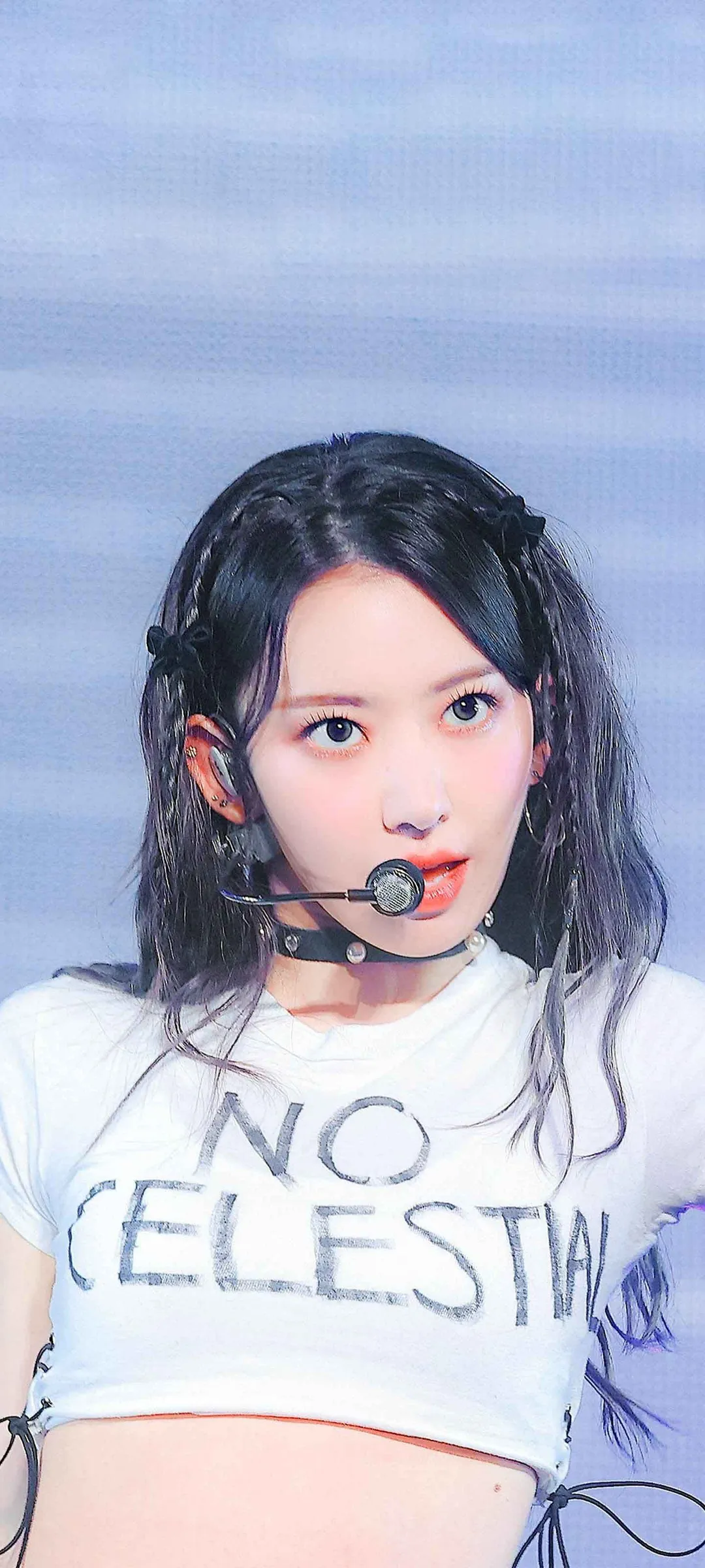 Fond d'écran de verrouillage mobile Sakura Miyawaki 4K HD télécharger — IZ*ONE, LE SSERAFIM