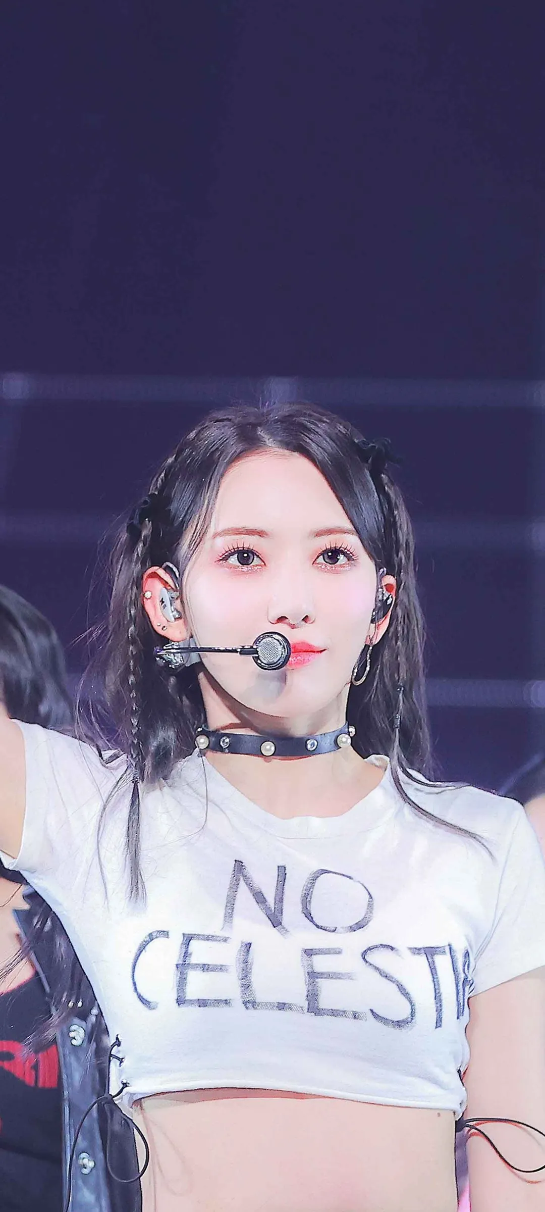Fond d'écran de verrouillage mobile Sakura Miyawaki 4K HD télécharger — IZ*ONE, LE SSERAFIM