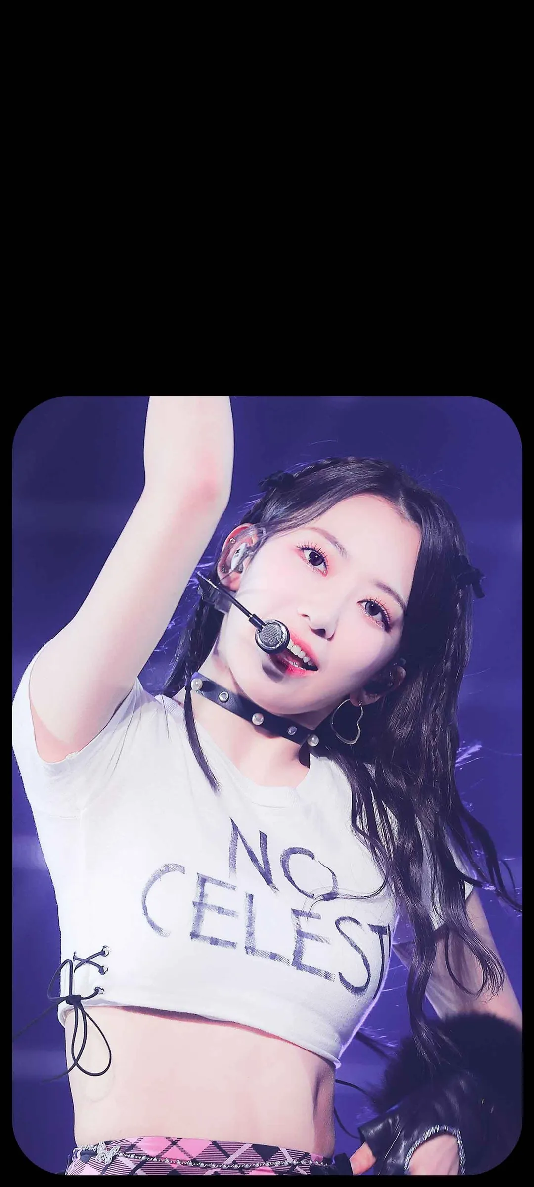 Fond d'écran de verrouillage mobile Sakura Miyawaki 4K HD télécharger — IZ*ONE, LE SSERAFIM