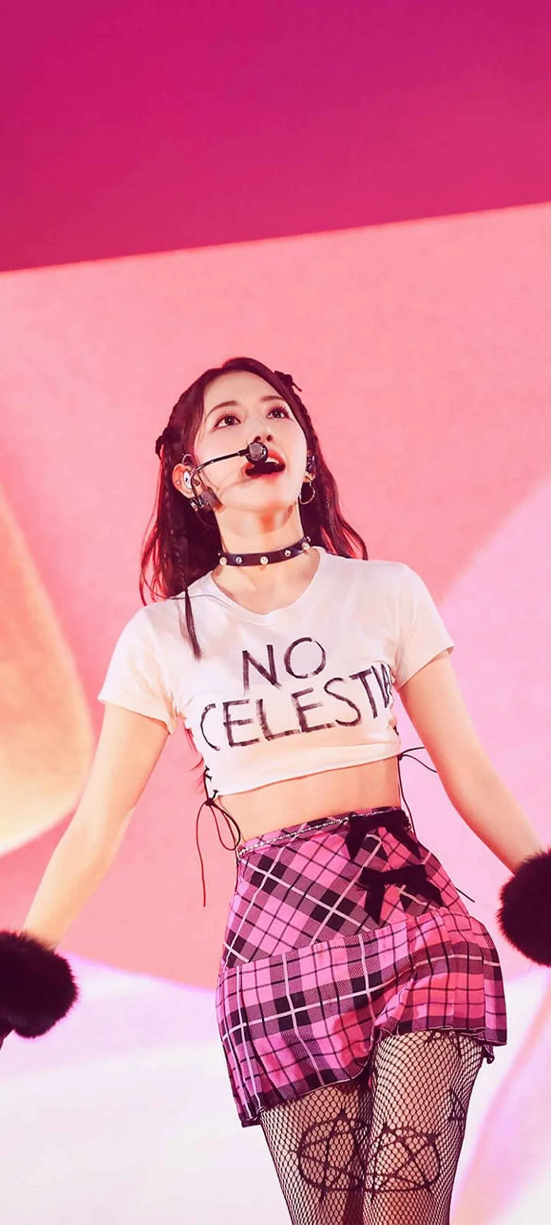 Fond d'écran de verrouillage mobile Sakura Miyawaki 4K HD télécharger — IZ*ONE, LE SSERAFIM