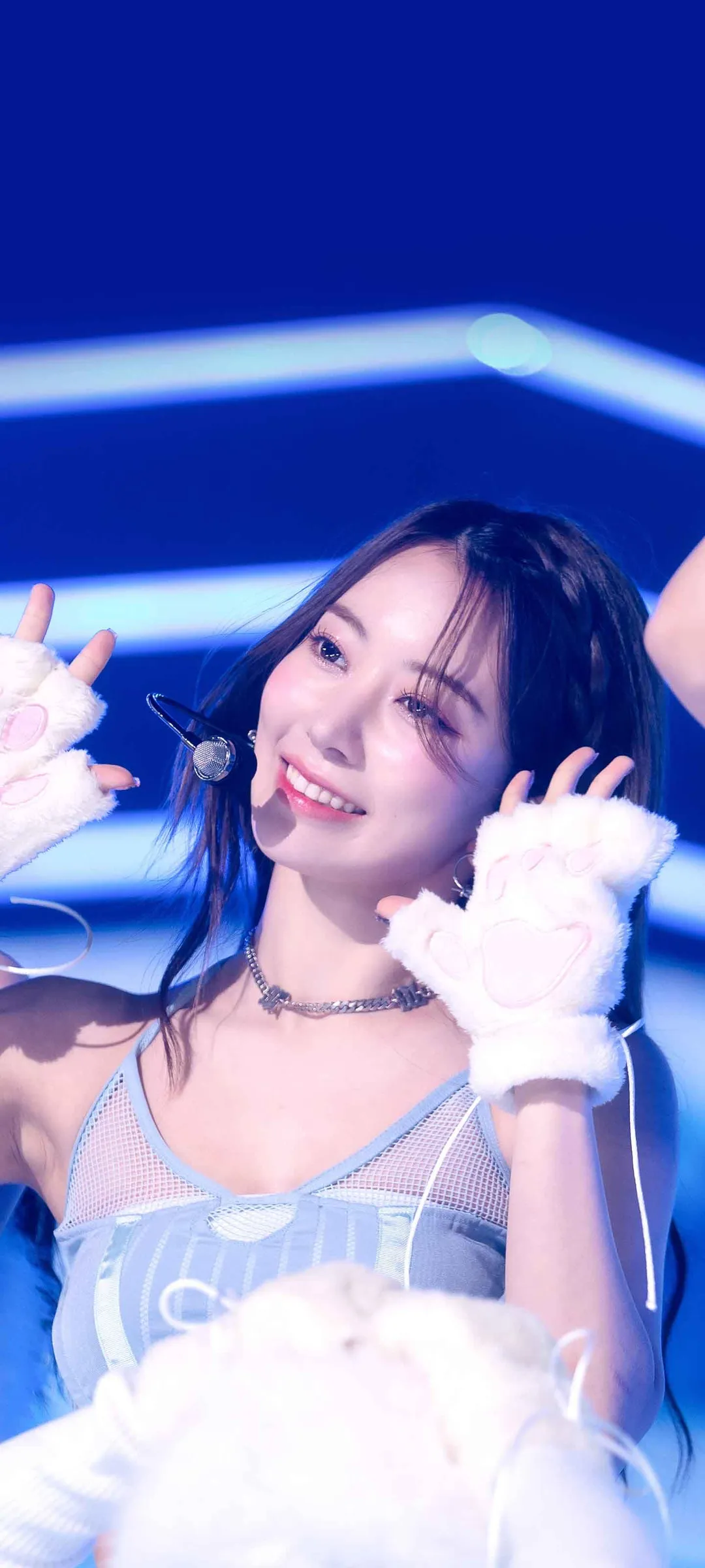 Fond d'écran de verrouillage mobile Sakura Miyawaki 4K HD télécharger — IZ*ONE, LE SSERAFIM