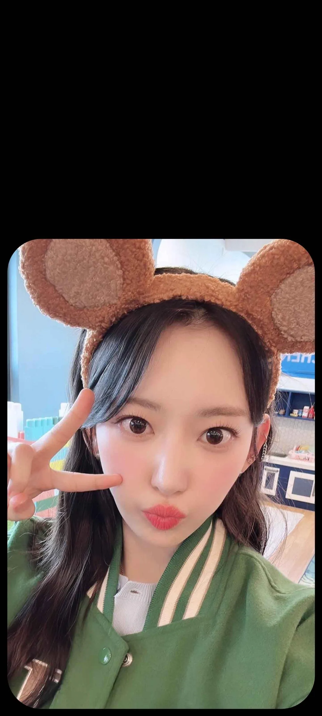Fond d'écran de verrouillage mobile Sakura Miyawaki FEARLESS 4K HD télécharger — IZ*ONE, LE SSERAFIM