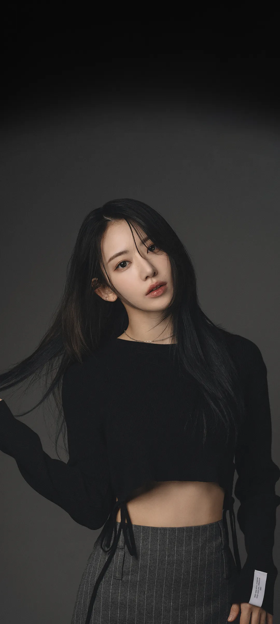 Fond d'écran de verrouillage mobile Sakura Miyawaki 4K HD télécharger — IZ*ONE, LE SSERAFIM