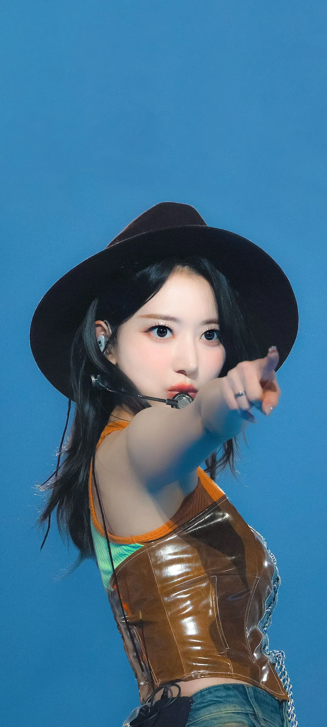 Fond d'écran de verrouillage mobile Sakura Miyawaki 4K HD télécharger — IZ*ONE, LE SSERAFIM