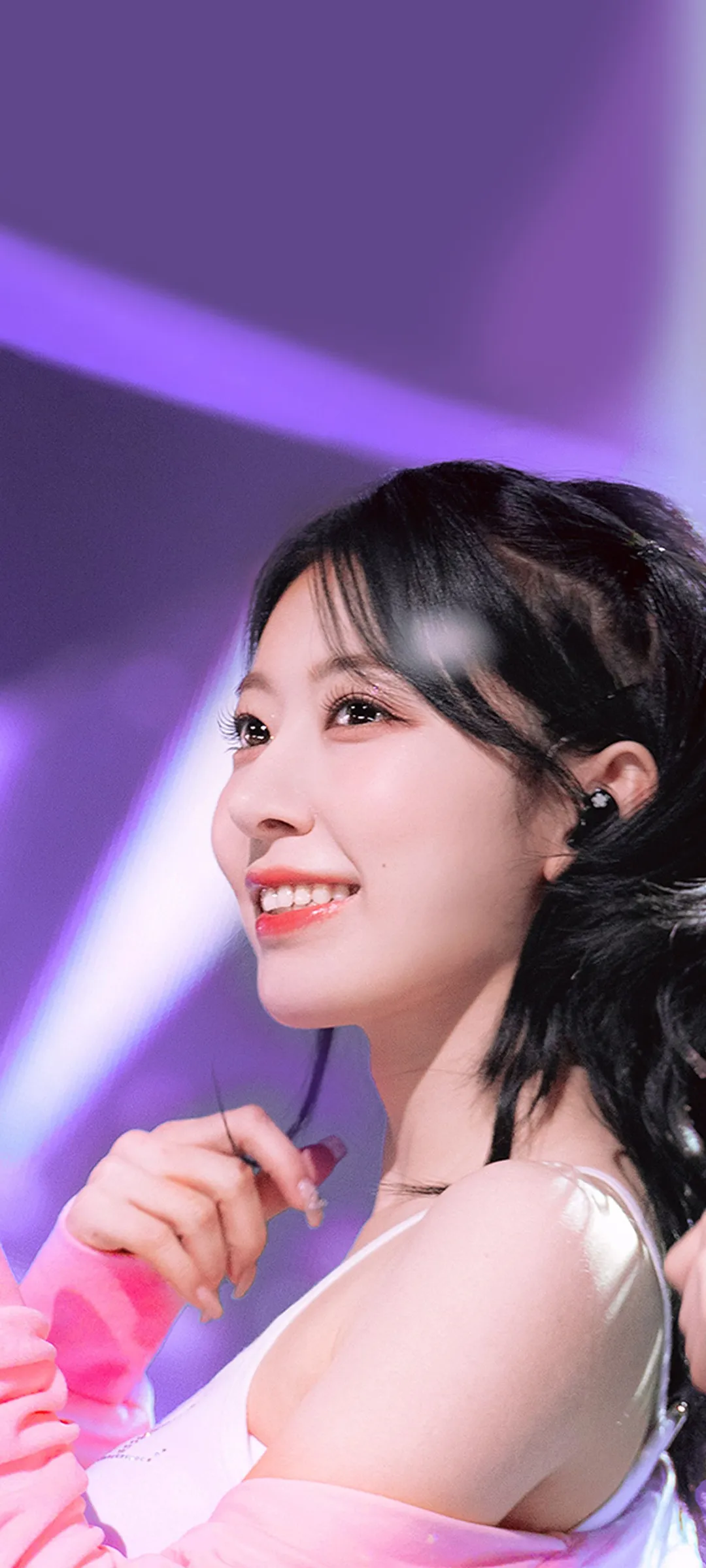 Fond d'écran de verrouillage mobile Sakura Miyawaki 4K HD télécharger — IZ*ONE, LE SSERAFIM