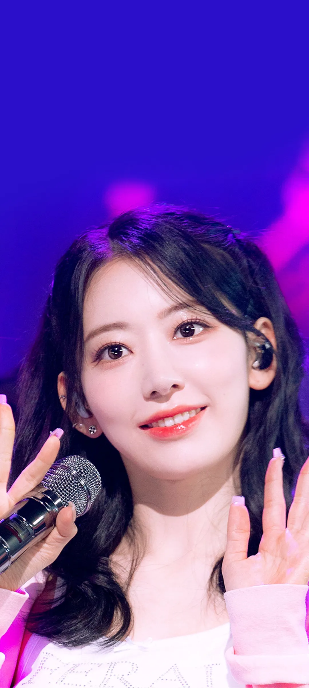Fond d'écran de verrouillage mobile Sakura Miyawaki 4K HD télécharger — IZ*ONE, LE SSERAFIM