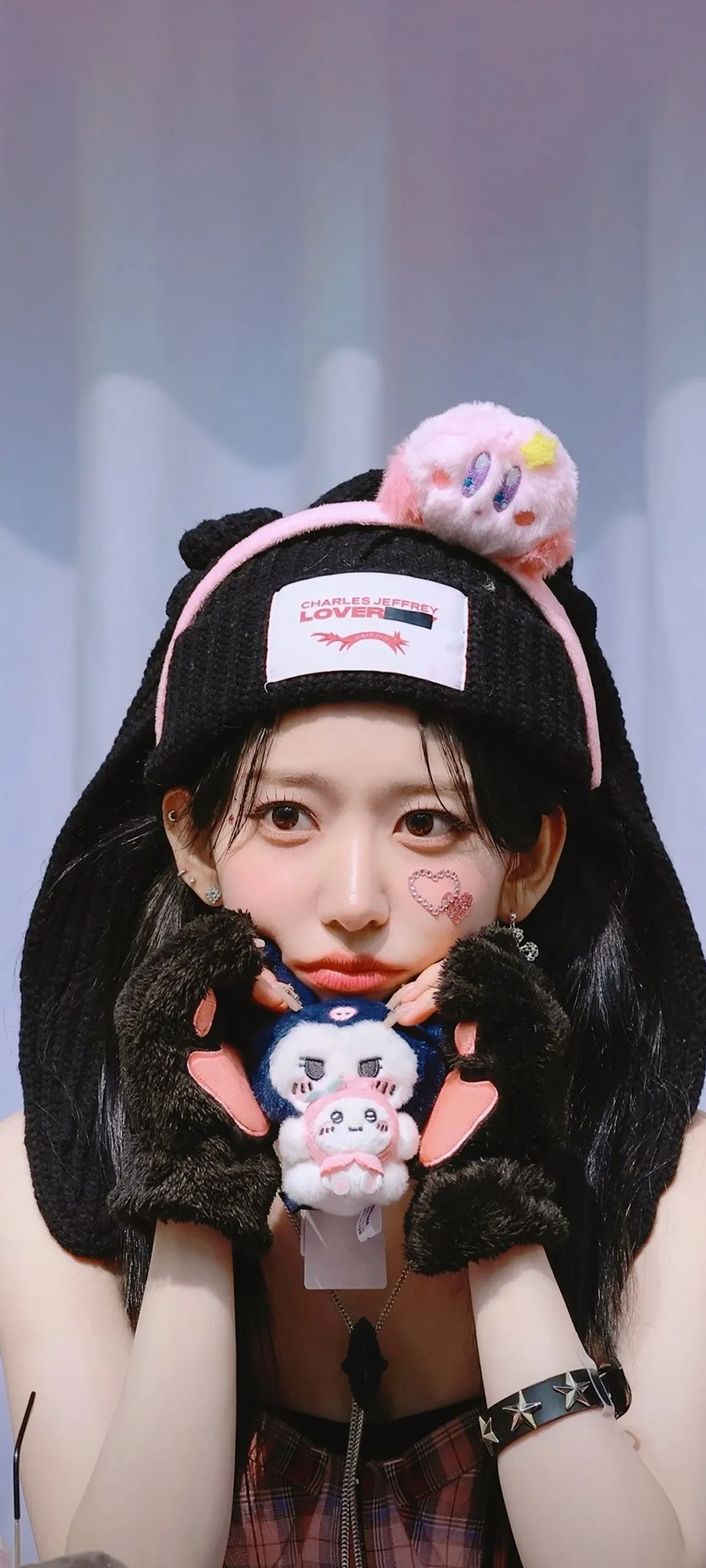 Fond d'écran de verrouillage mobile Sakura Miyawaki 4K HD télécharger — IZ*ONE, LE SSERAFIM