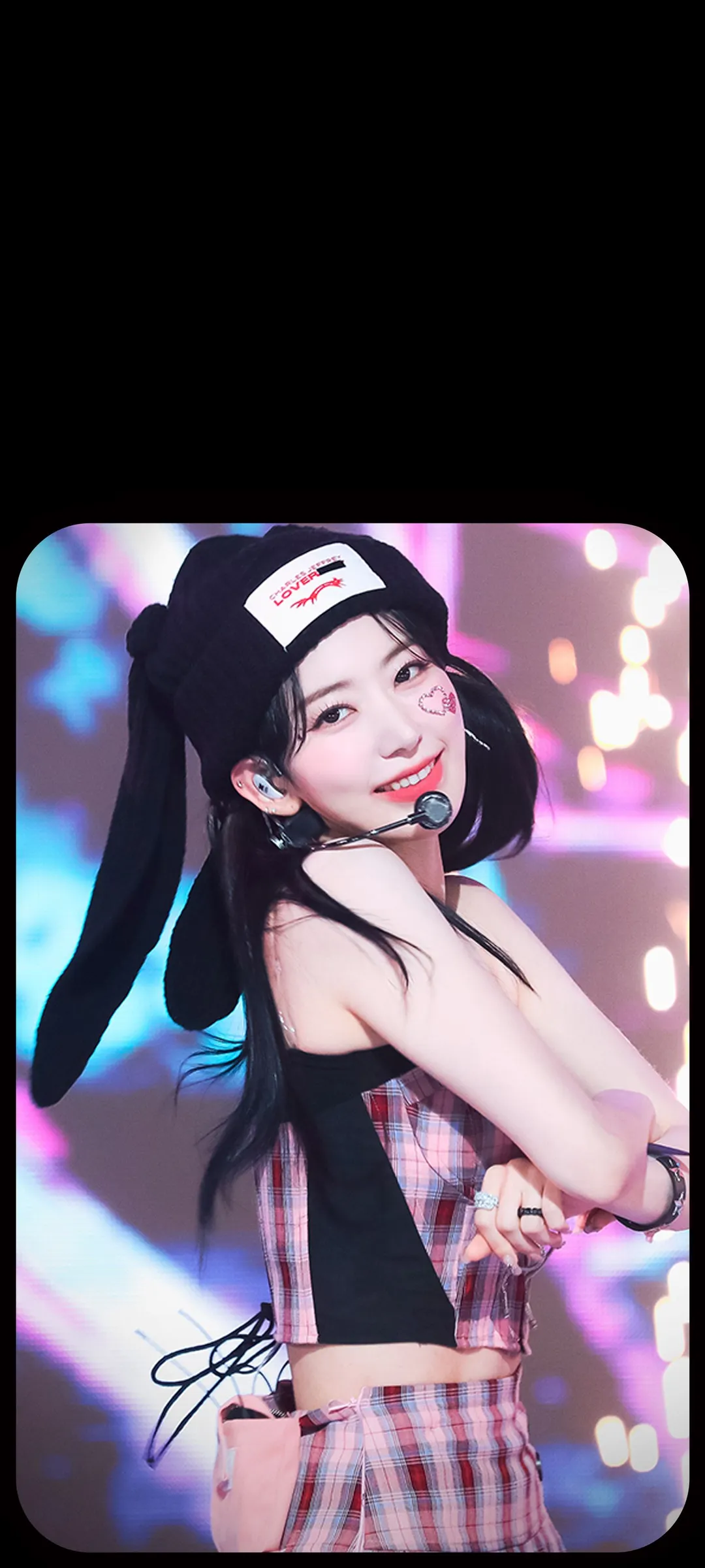 Fond d'écran de verrouillage mobile Sakura Miyawaki 4K HD télécharger — IZ*ONE, LE SSERAFIM