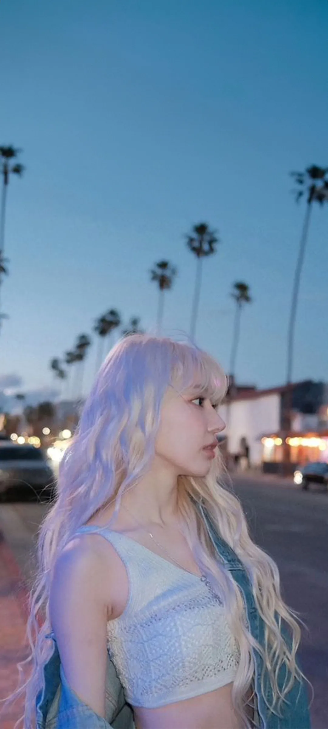 Hình nền màn hình khóa điện thoại Sakura Miyawaki 4K HD tải về — IZ*ONE, LE SSERAFIM