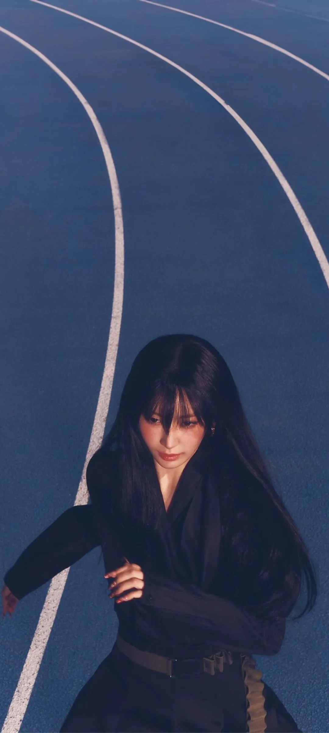 Fond d'écran de verrouillage mobile Sakura Miyawaki 4K HD télécharger — IZ*ONE, LE SSERAFIM