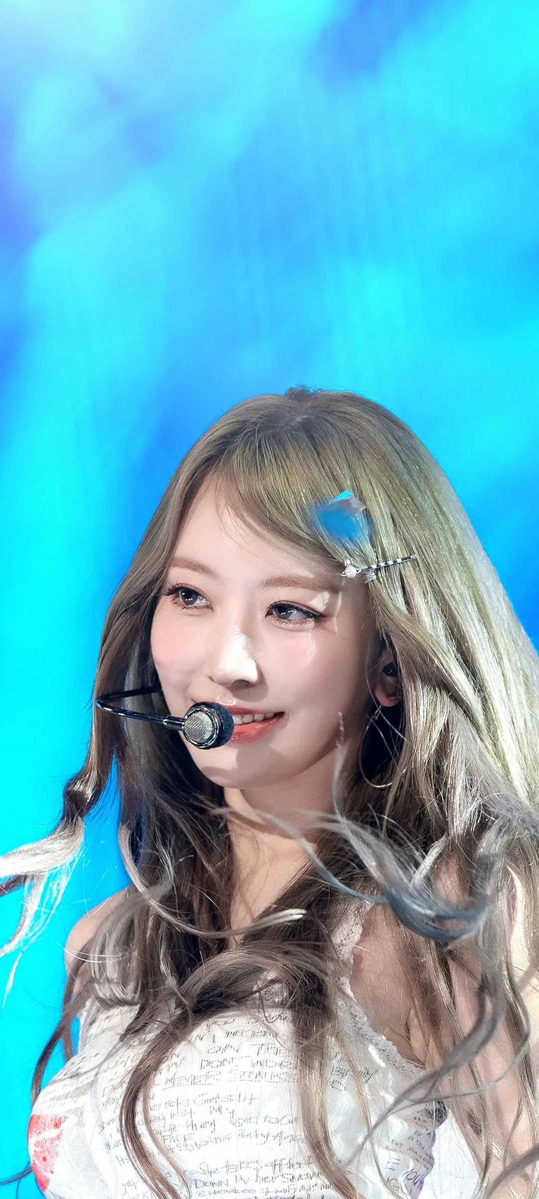 Fond d'écran de verrouillage mobile Sakura Miyawaki 4K HD télécharger — IZ*ONE, LE SSERAFIM