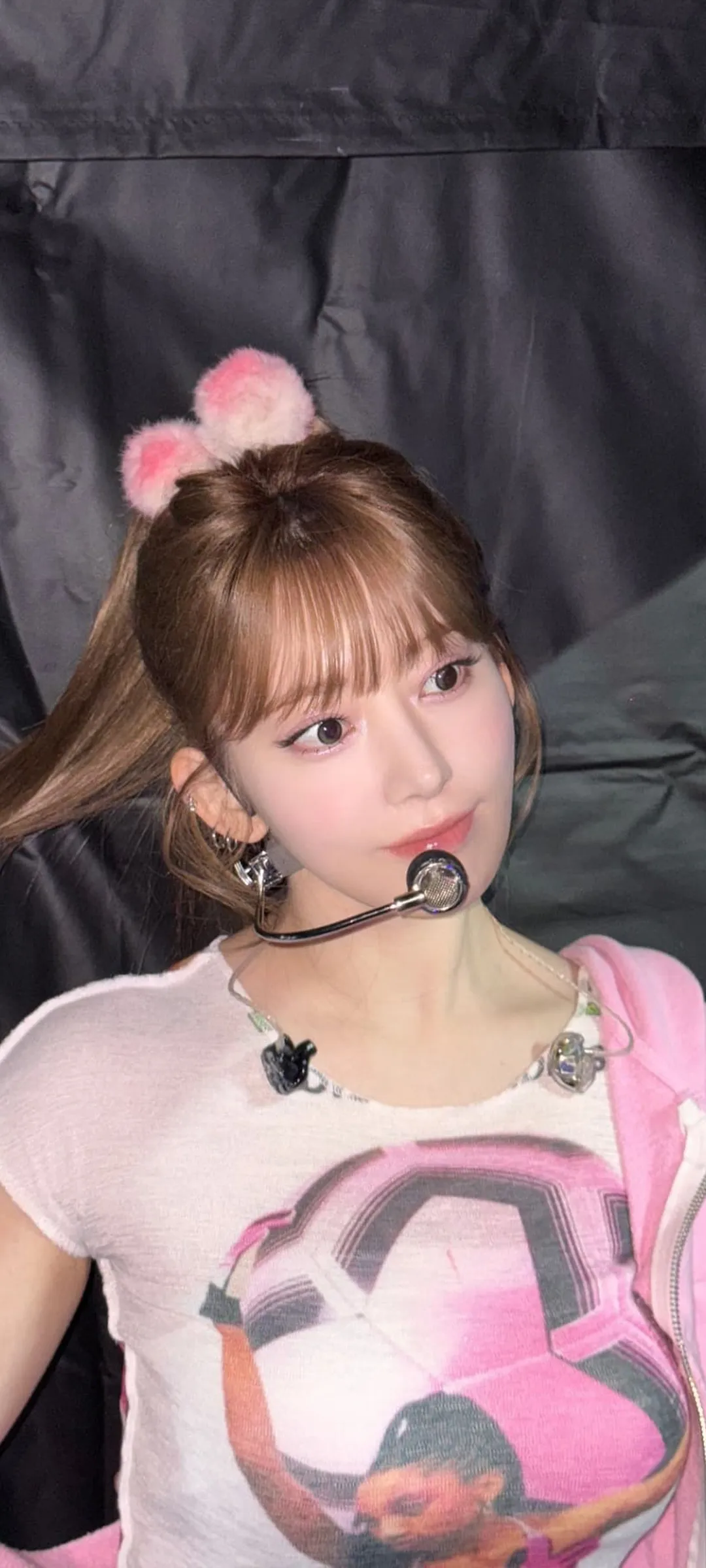 Fond d'écran de verrouillage mobile Sakura Miyawaki 4K HD télécharger — IZ*ONE, LE SSERAFIM