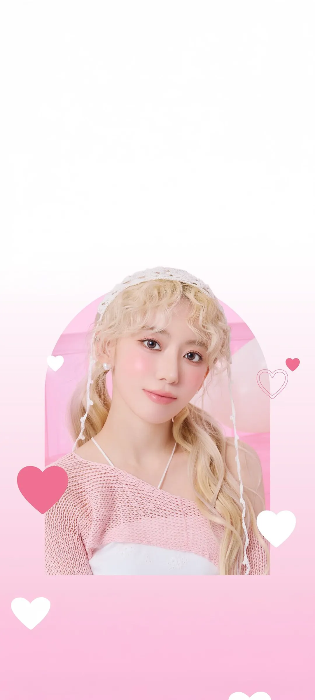 Fond d'écran de verrouillage mobile Sakura Miyawaki 4K HD télécharger — IZ*ONE, LE SSERAFIM