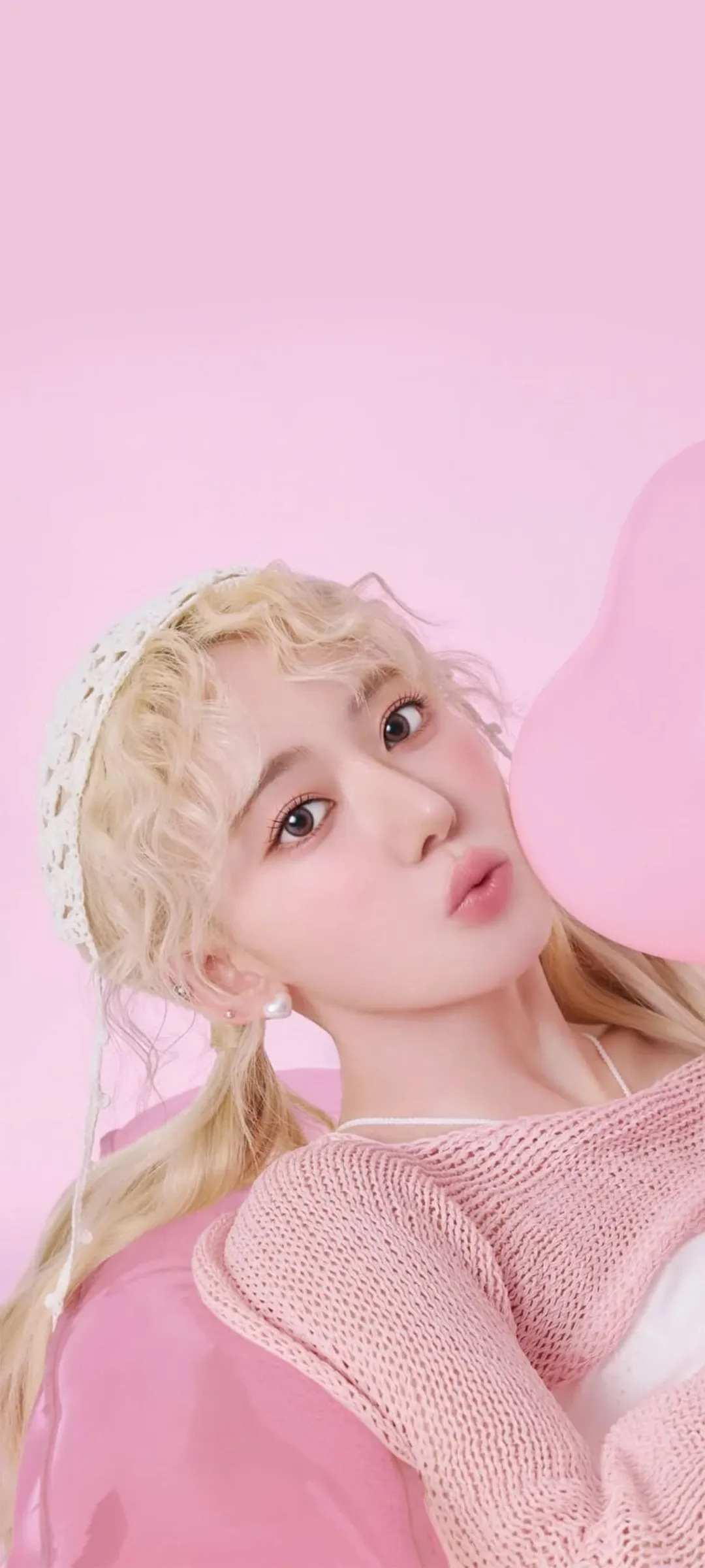 Fond d'écran de verrouillage mobile Sakura Miyawaki 4K HD télécharger — IZ*ONE, LE SSERAFIM