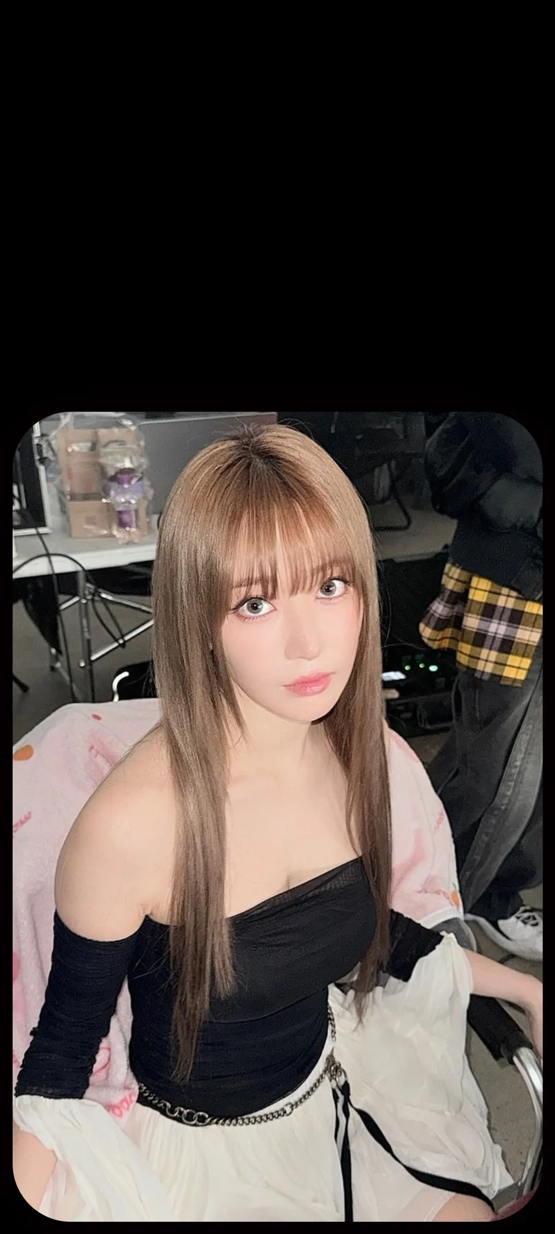 Fond d'écran de verrouillage mobile Sakura Miyawaki 4K HD télécharger — IZ*ONE, LE SSERAFIM