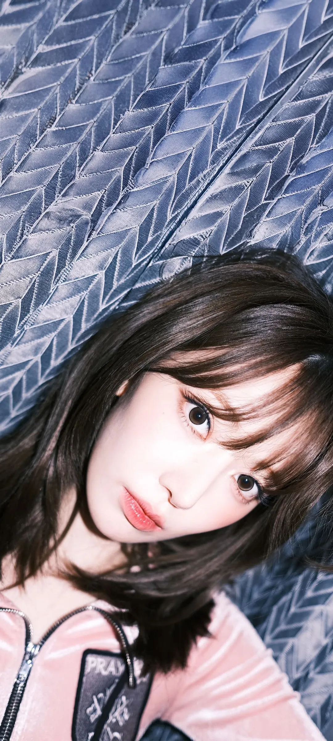 Fond d'écran de verrouillage mobile Sakura Miyawaki 4K HD télécharger — IZ*ONE, LE SSERAFIM