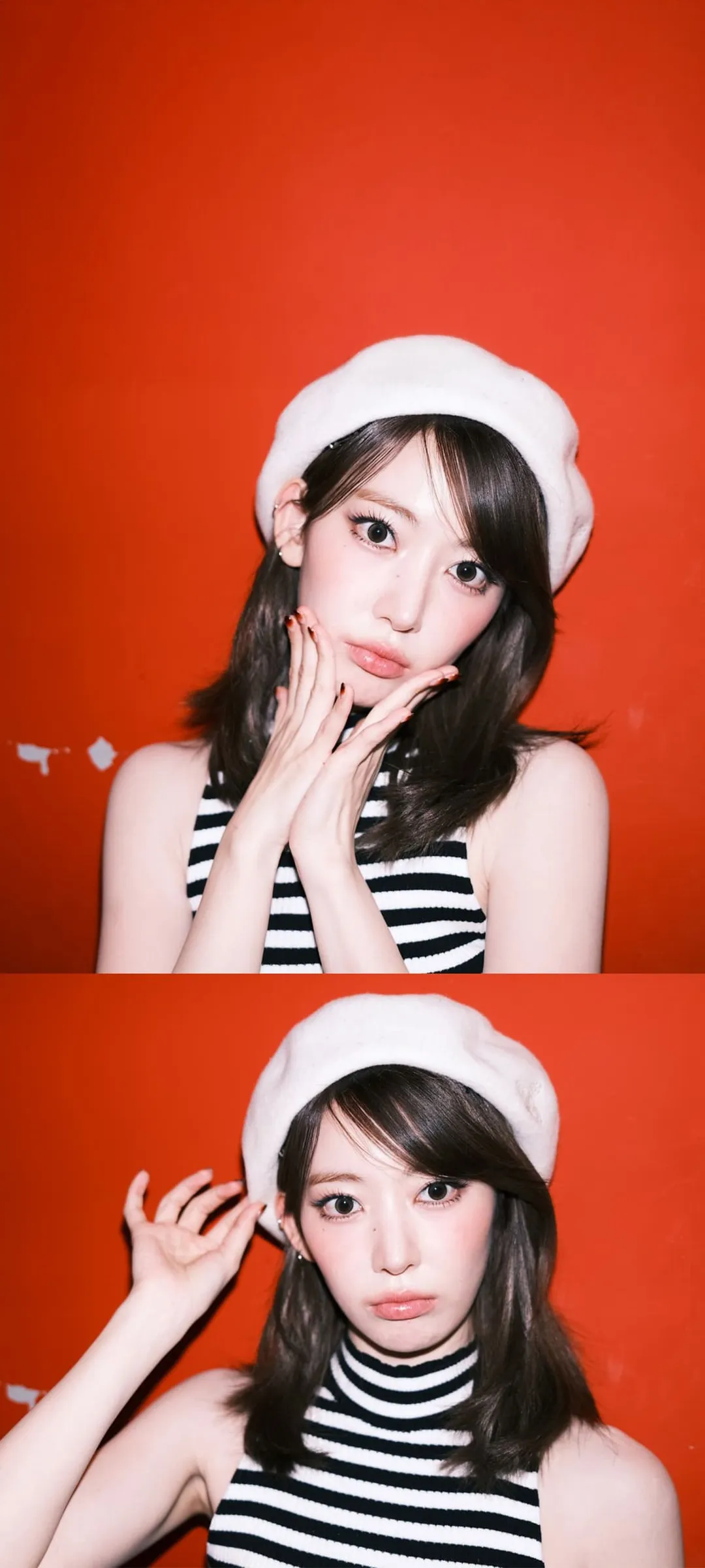 Fond d'écran de verrouillage mobile Sakura Miyawaki 4K HD télécharger — IZ*ONE, LE SSERAFIM