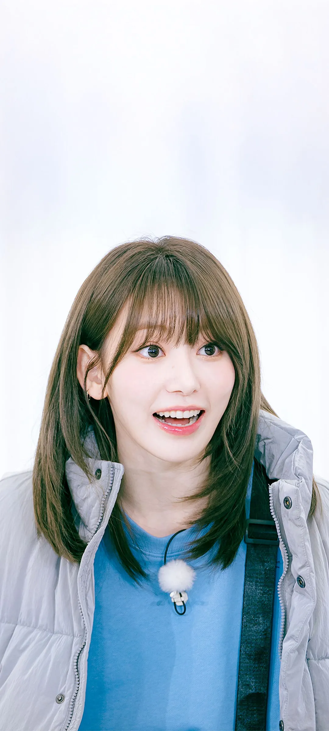 Fond d'écran de verrouillage mobile Sakura Miyawaki 4K HD télécharger — IZ*ONE, LE SSERAFIM