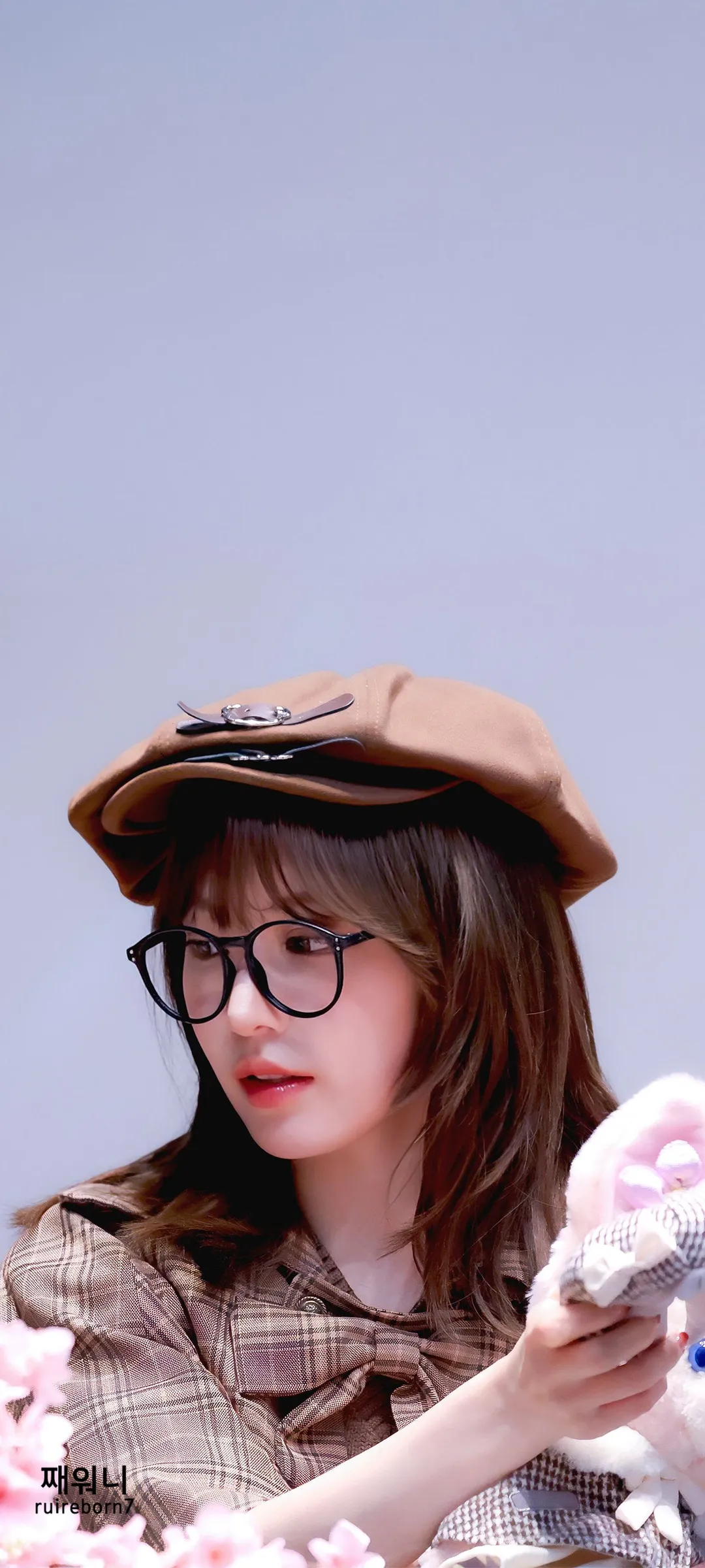 Fond d'écran de verrouillage mobile Sakura Miyawaki 4K HD télécharger — IZ*ONE, LE SSERAFIM