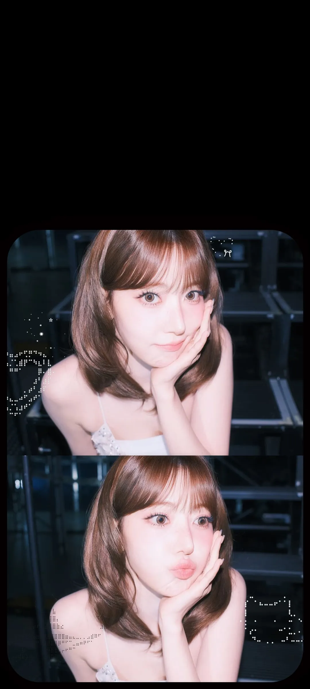 Fond d'écran de verrouillage mobile Sakura Miyawaki 4K HD télécharger — IZ*ONE, LE SSERAFIM