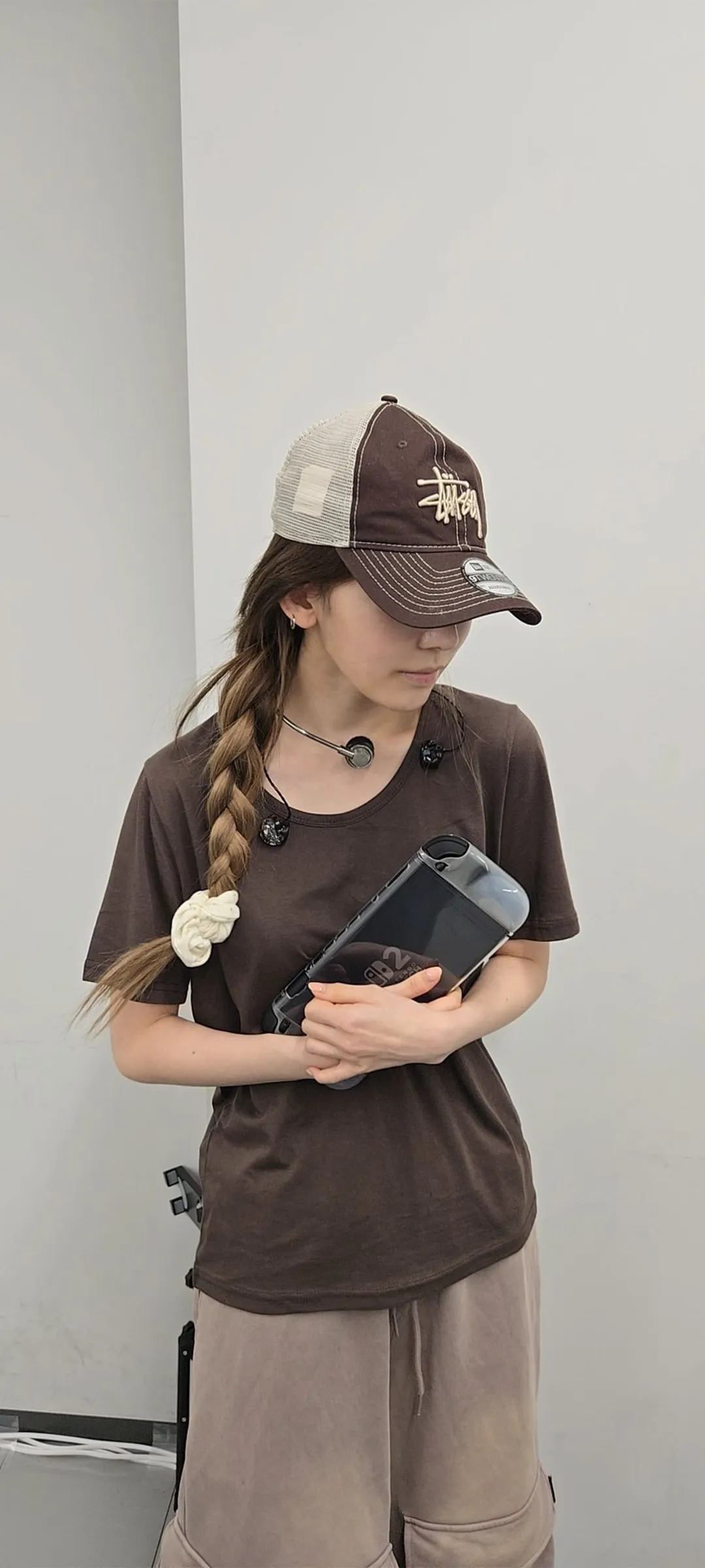Fond d'écran de verrouillage mobile Sakura Miyawaki 4K HD télécharger — IZ*ONE, LE SSERAFIM