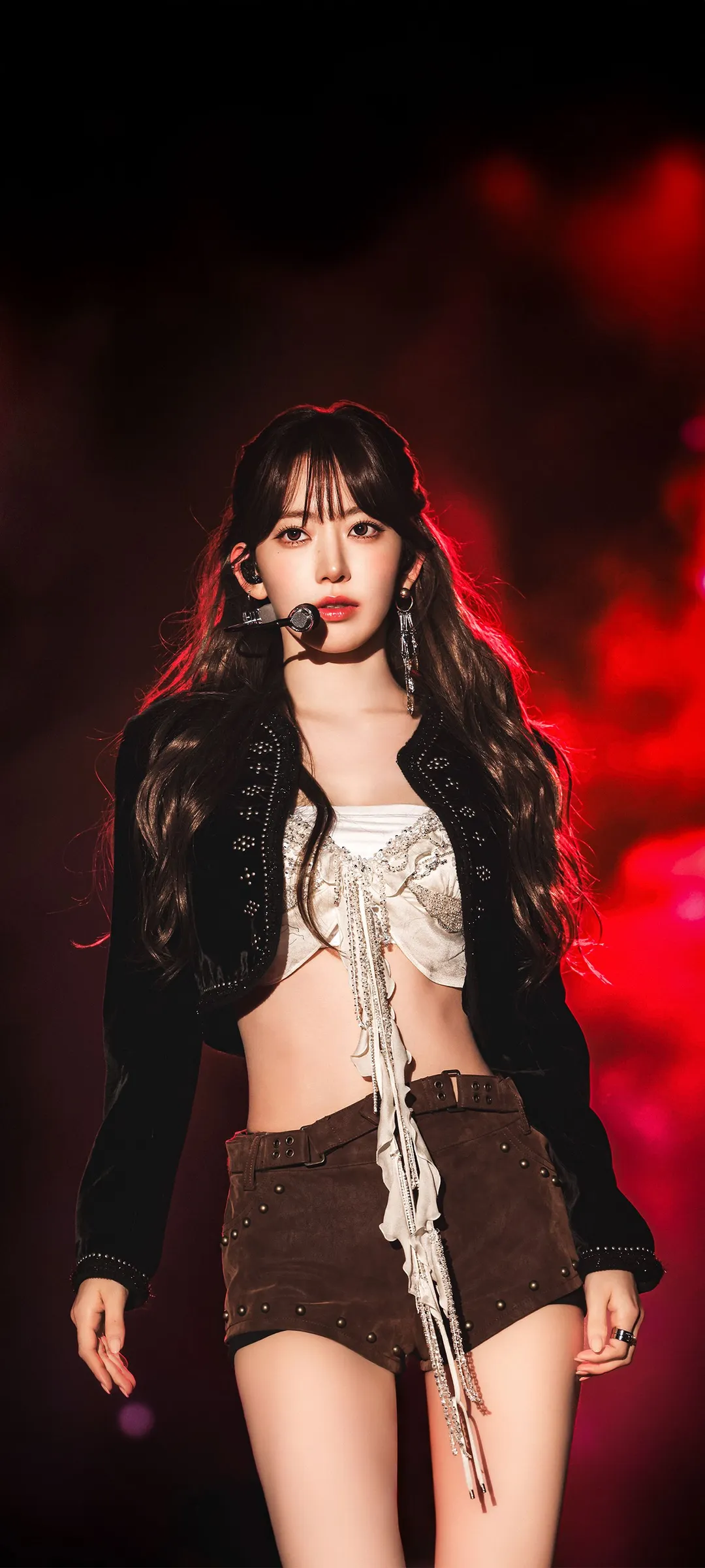 Fond d'écran de verrouillage mobile Sakura Miyawaki 4K HD télécharger — IZ*ONE, LE SSERAFIM