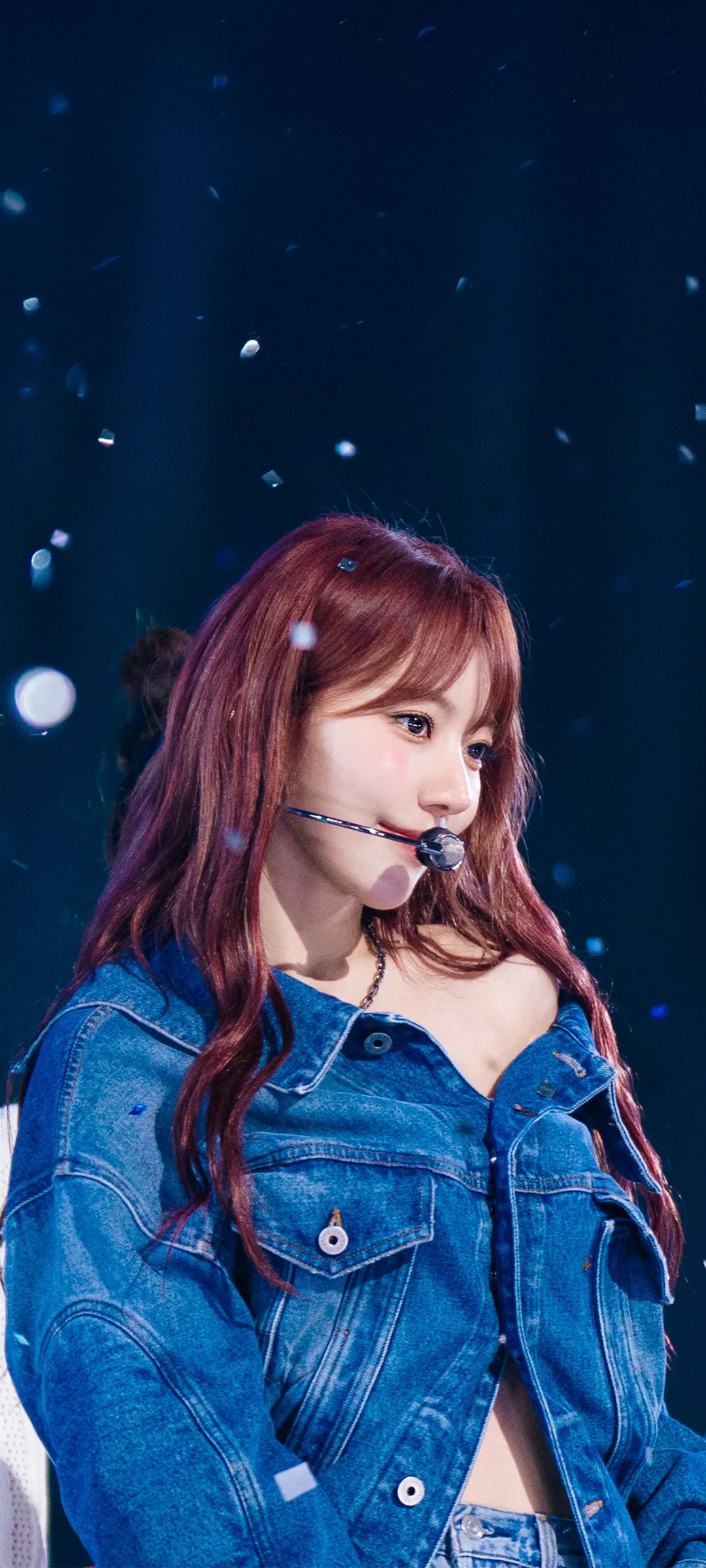 Fond d'écran de verrouillage mobile Sakura Miyawaki 4K HD télécharger — IZ*ONE, LE SSERAFIM