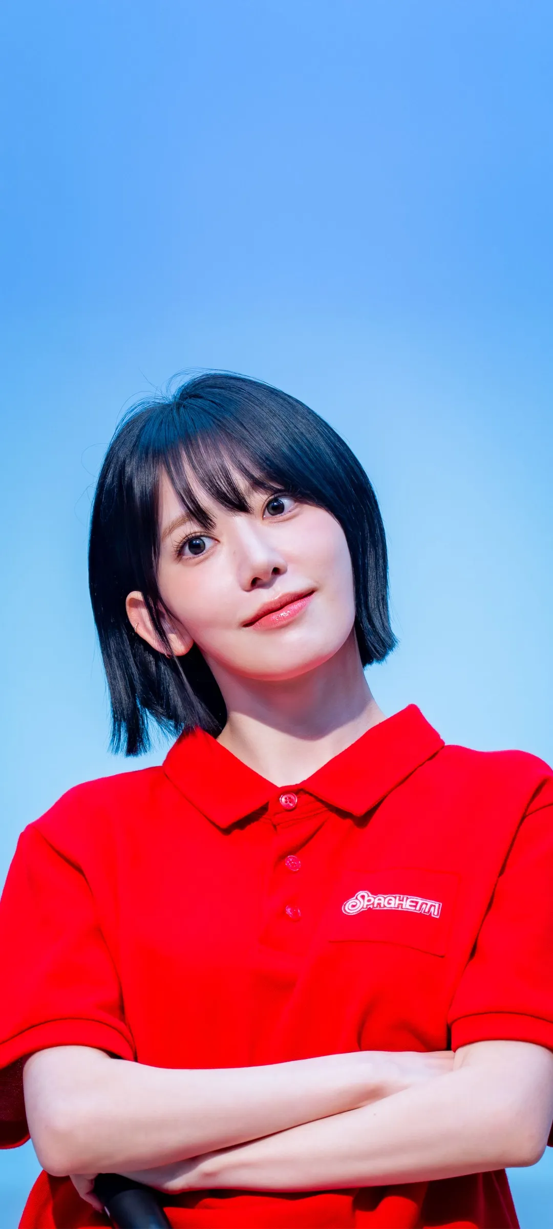 Fond d'écran de verrouillage mobile Sakura Miyawaki 4K HD télécharger — IZ*ONE, LE SSERAFIM