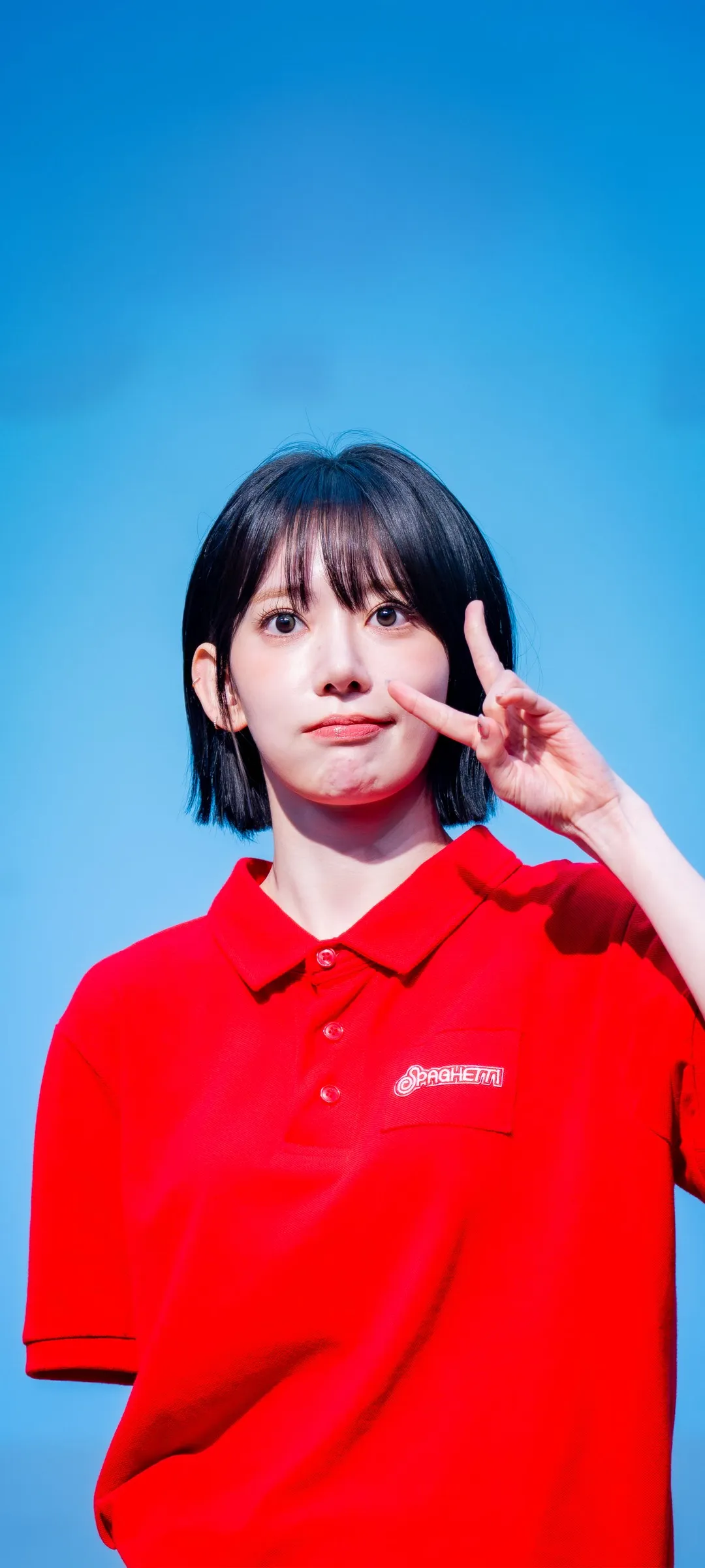 Fond d'écran de verrouillage mobile Sakura Miyawaki 4K HD télécharger — IZ*ONE, LE SSERAFIM