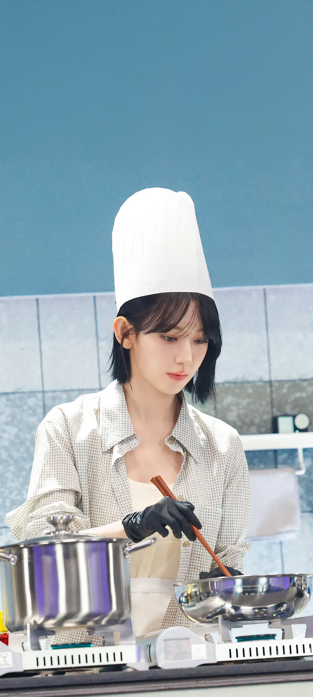 Fond d'écran de verrouillage mobile Sakura Miyawaki 4K HD télécharger — IZ*ONE, LE SSERAFIM