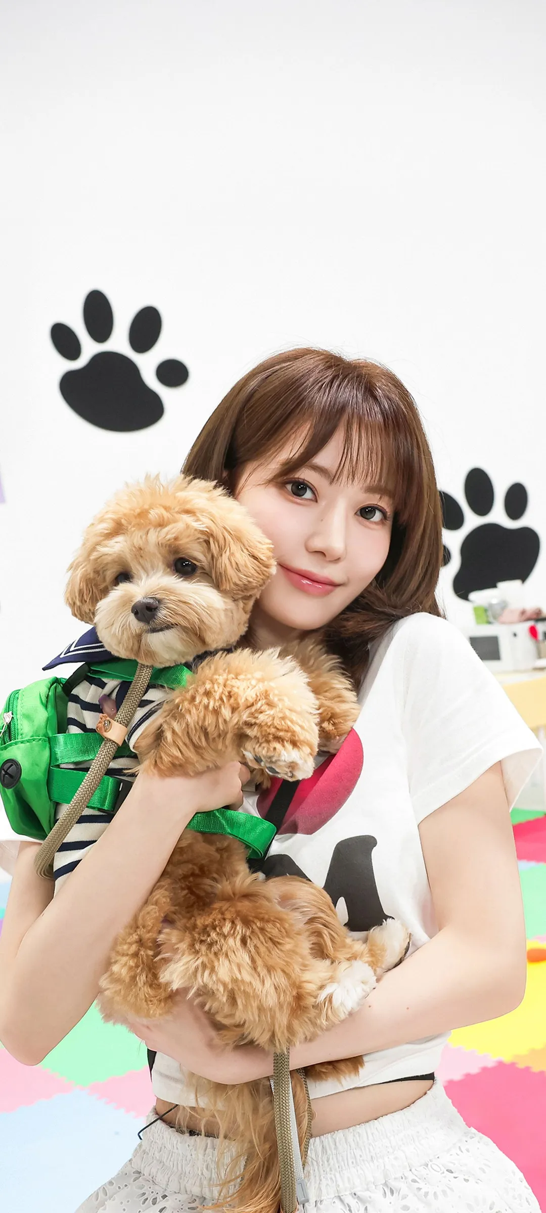 Fond d'écran de verrouillage mobile Sakura Miyawaki 4K HD télécharger — IZ*ONE, LE SSERAFIM