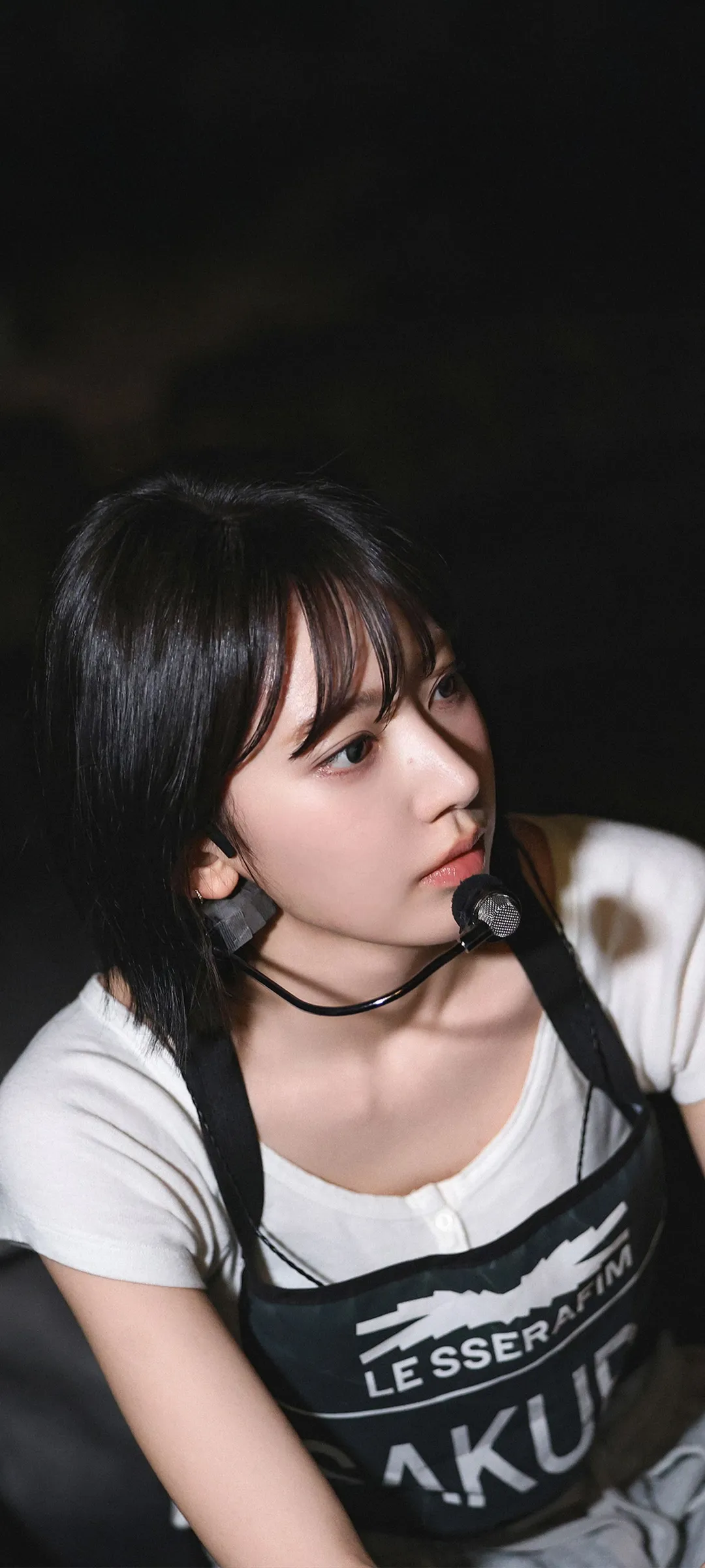 Fond d'écran de verrouillage mobile Sakura Miyawaki 4K HD télécharger — IZ*ONE, LE SSERAFIM