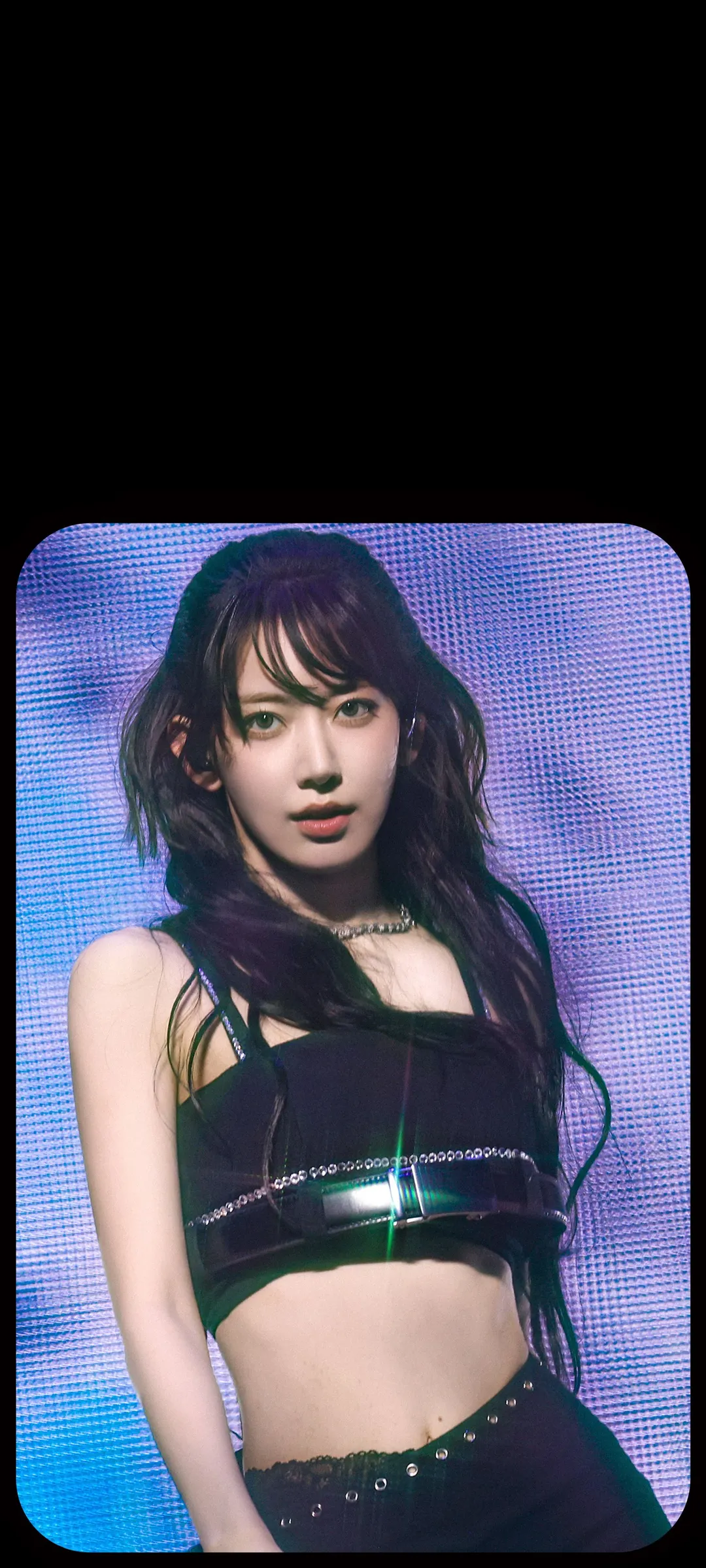 Fond d'écran de verrouillage mobile Sakura Miyawaki 4K HD télécharger — IZ*ONE, LE SSERAFIM