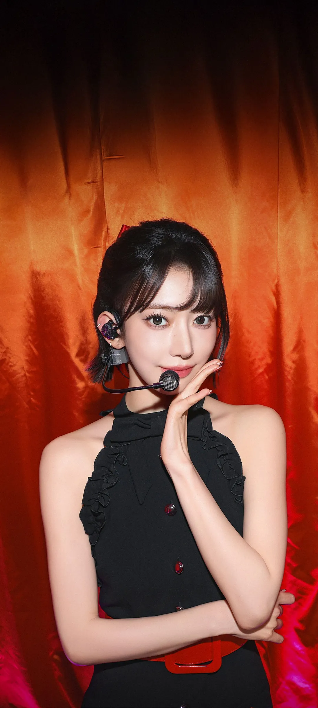 Fond d'écran de verrouillage mobile Sakura Miyawaki 4K HD télécharger — IZ*ONE, LE SSERAFIM