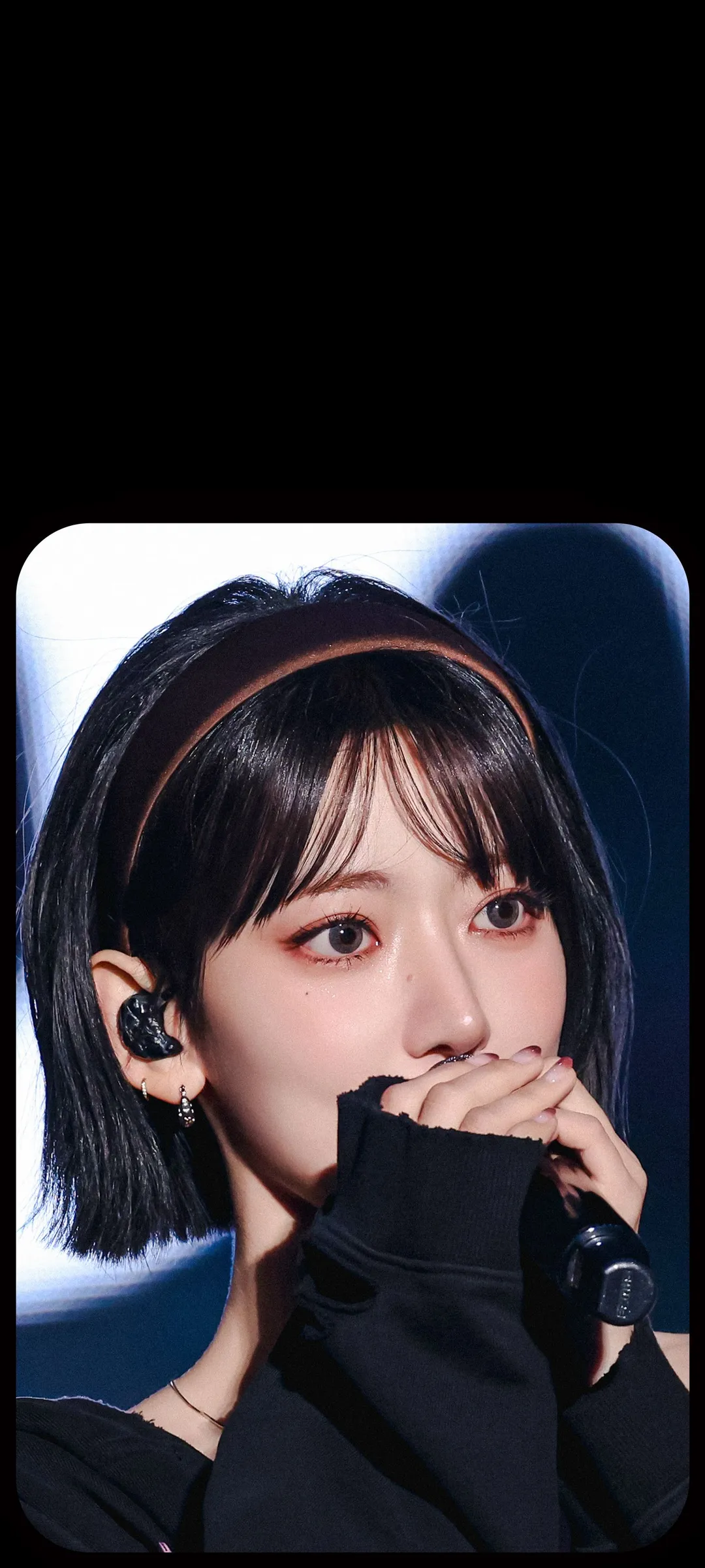 Fond d'écran de verrouillage mobile Sakura Miyawaki 4K HD télécharger — IZ*ONE, LE SSERAFIM