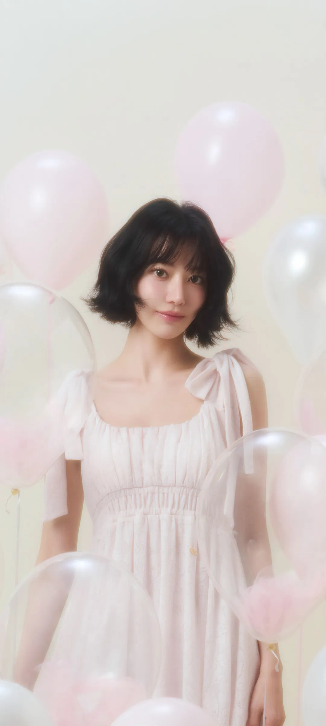 Fond d'écran de verrouillage mobile Sakura Miyawaki 4K HD télécharger — IZ*ONE, LE SSERAFIM