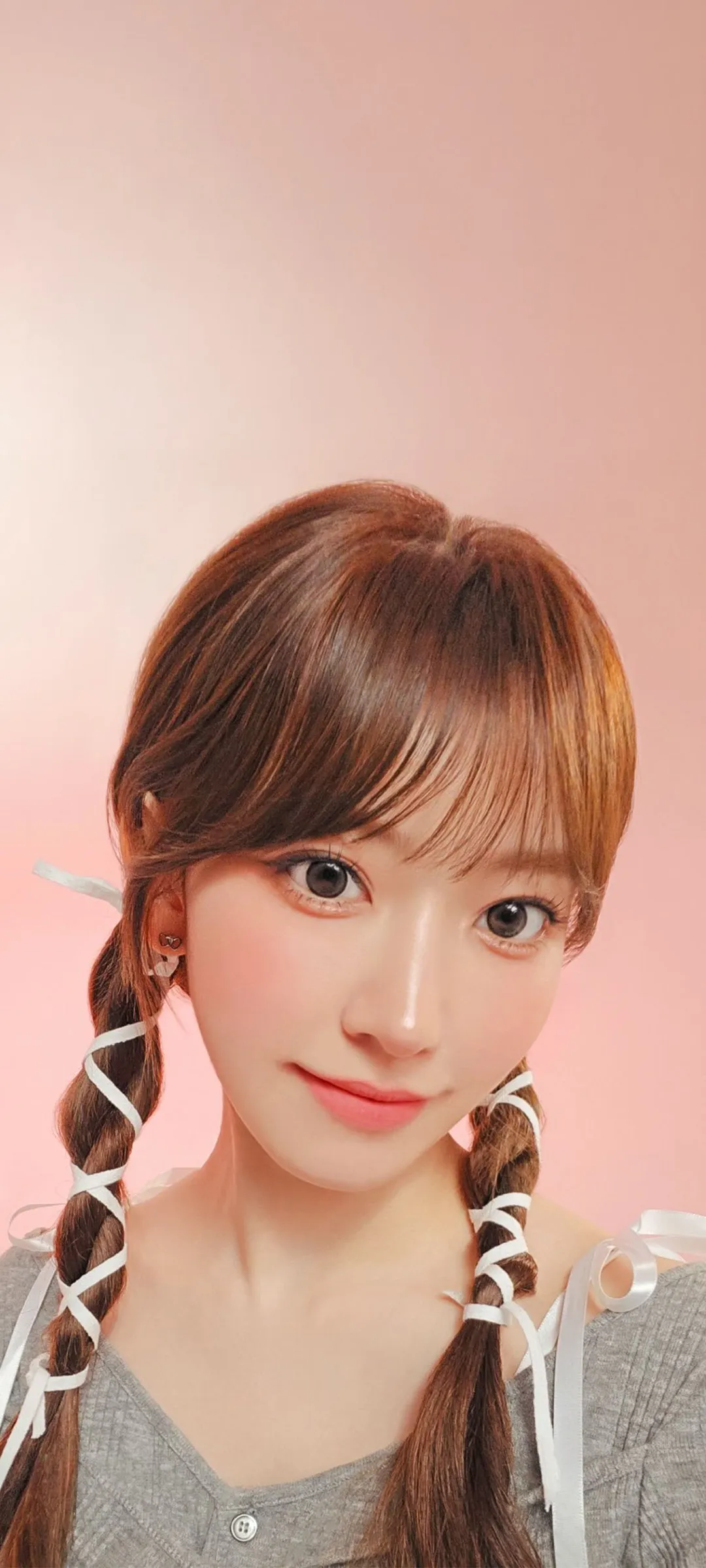 Fond d'écran de verrouillage mobile Sakura Miyawaki 4K HD télécharger — IZ*ONE, LE SSERAFIM
