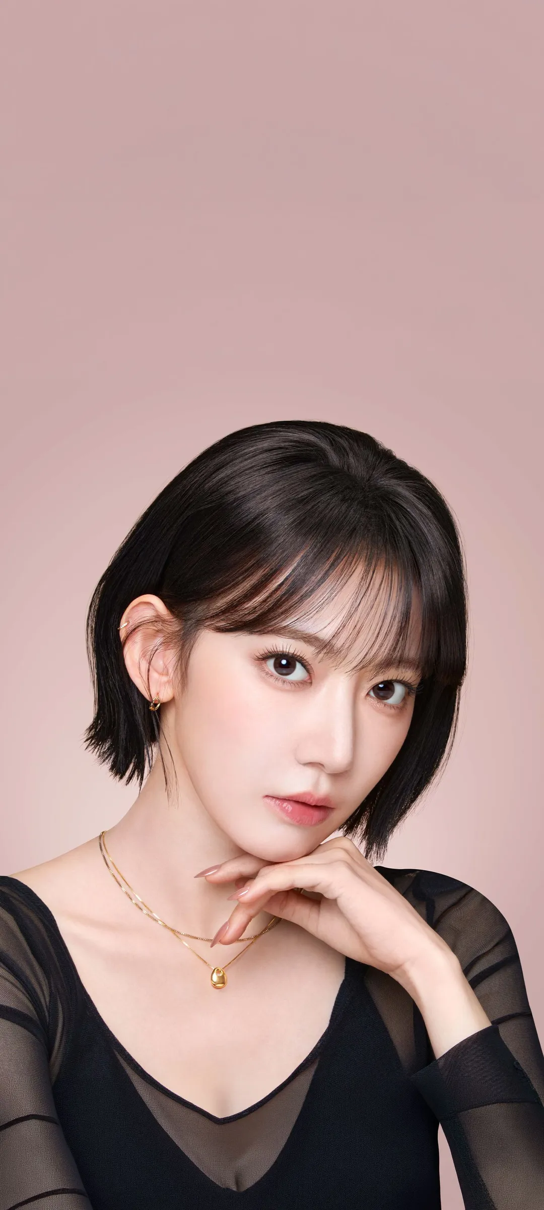 Fond d'écran de verrouillage mobile Sakura Miyawaki 4K HD télécharger — IZ*ONE, LE SSERAFIM