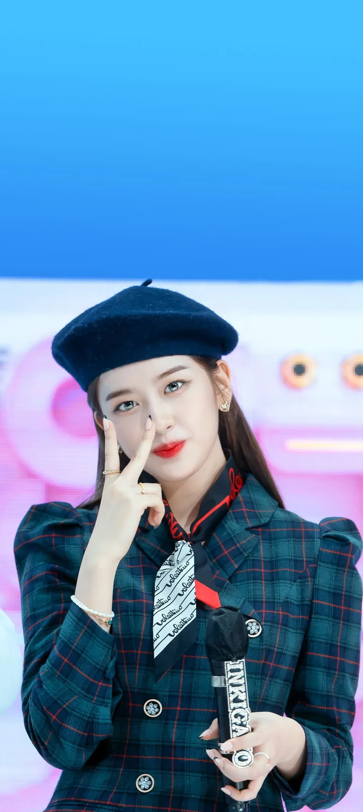 Fond d'écran de verrouillage mobile An Yu-jin 4K HD télécharger — IZ*ONE, IVE