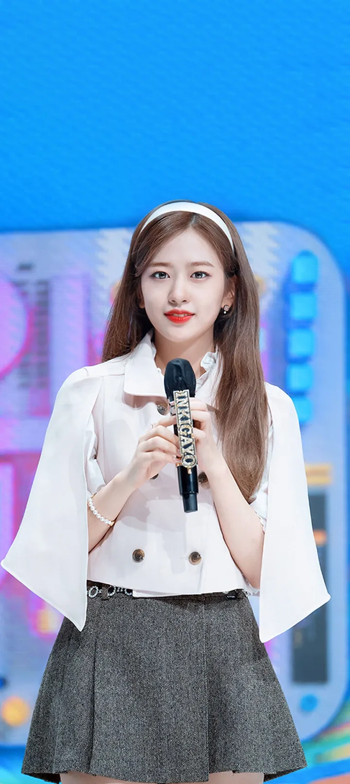 Fond d'écran de verrouillage mobile An Yu-jin 4K HD télécharger — IZ*ONE, IVE