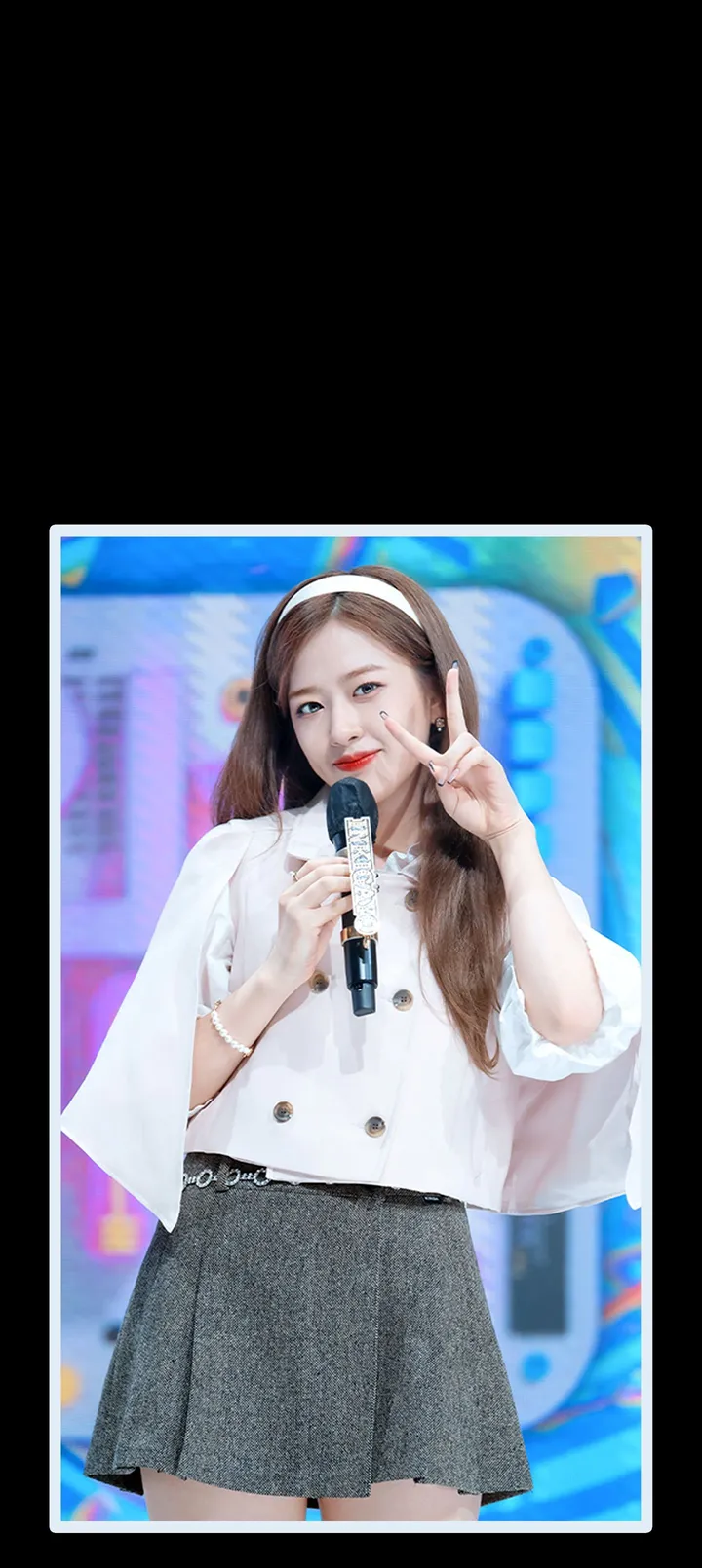 Fond d'écran de verrouillage mobile An Yu-jin 4K HD télécharger — IZ*ONE, IVE