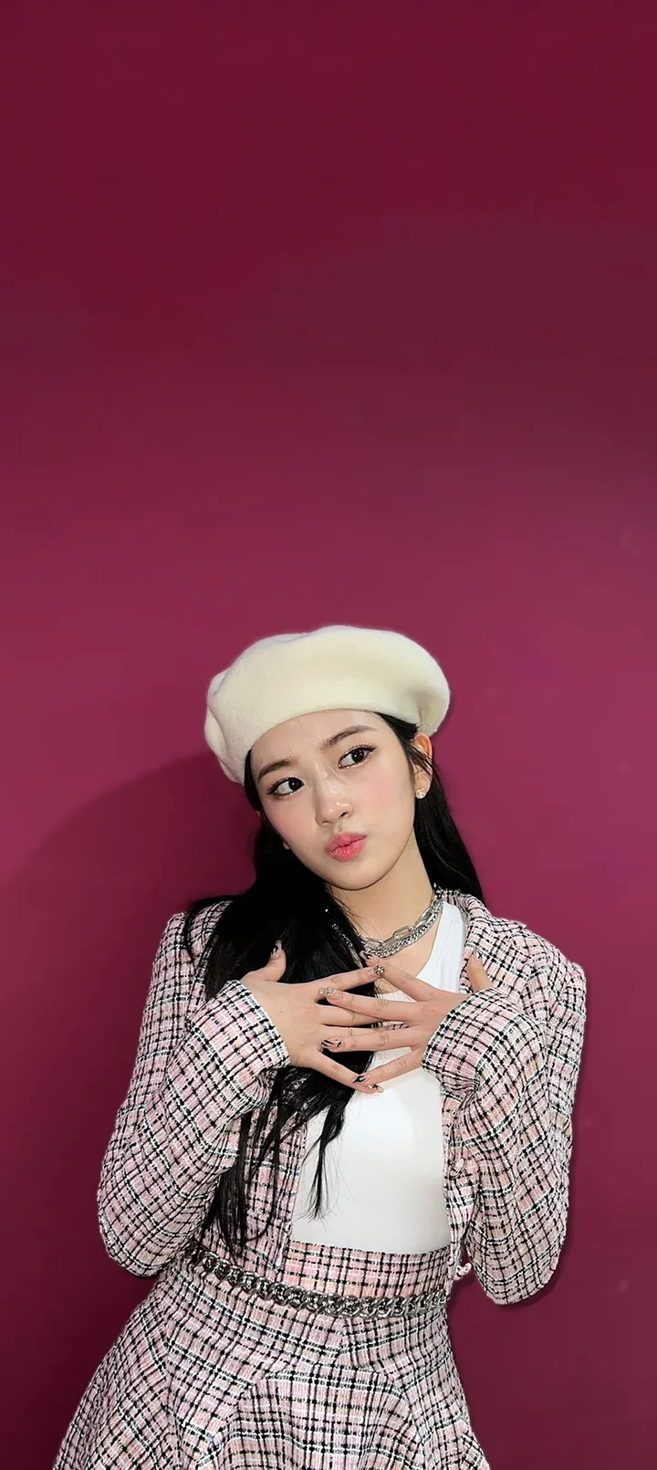 Fond d'écran de verrouillage mobile An Yu-jin 4K HD télécharger — IZ*ONE, IVE