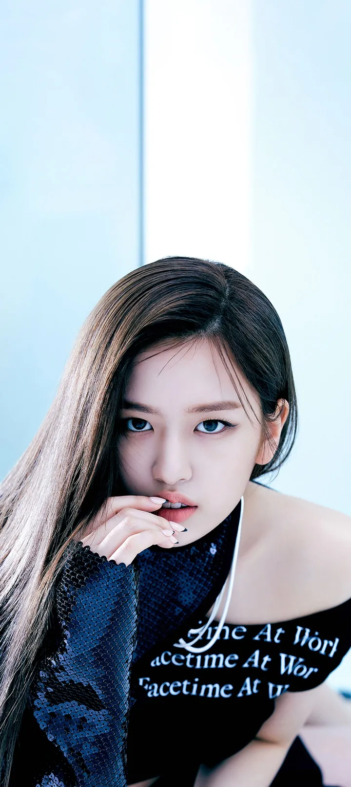 Fond d'écran de verrouillage mobile An Yu-jin 4K HD télécharger — IZ*ONE, IVE