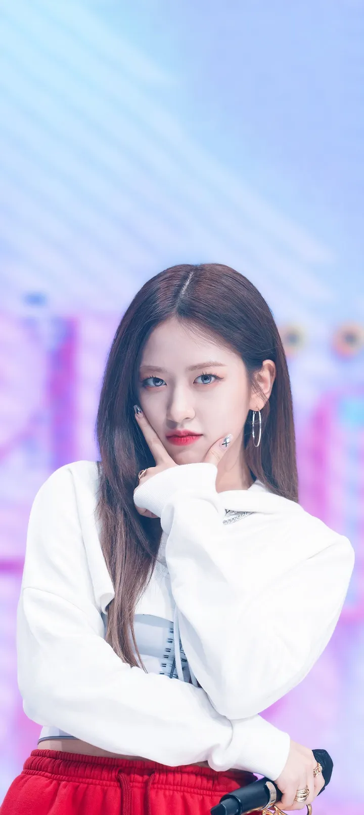 Fond d'écran de verrouillage mobile An Yu-jin 4K HD télécharger — IZ*ONE, IVE