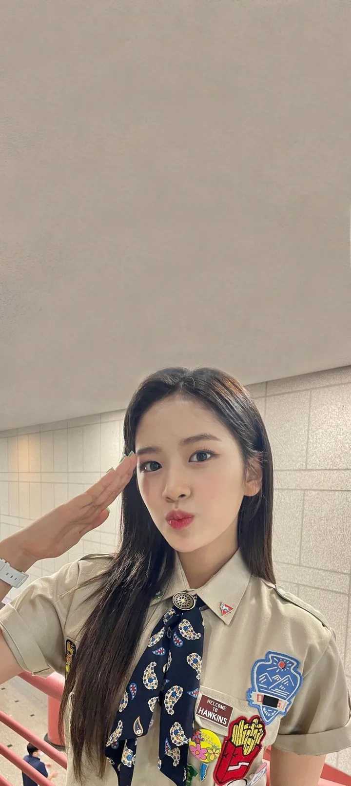 Fond d'écran de verrouillage mobile An Yu-jin 4K HD télécharger — IZ*ONE, IVE