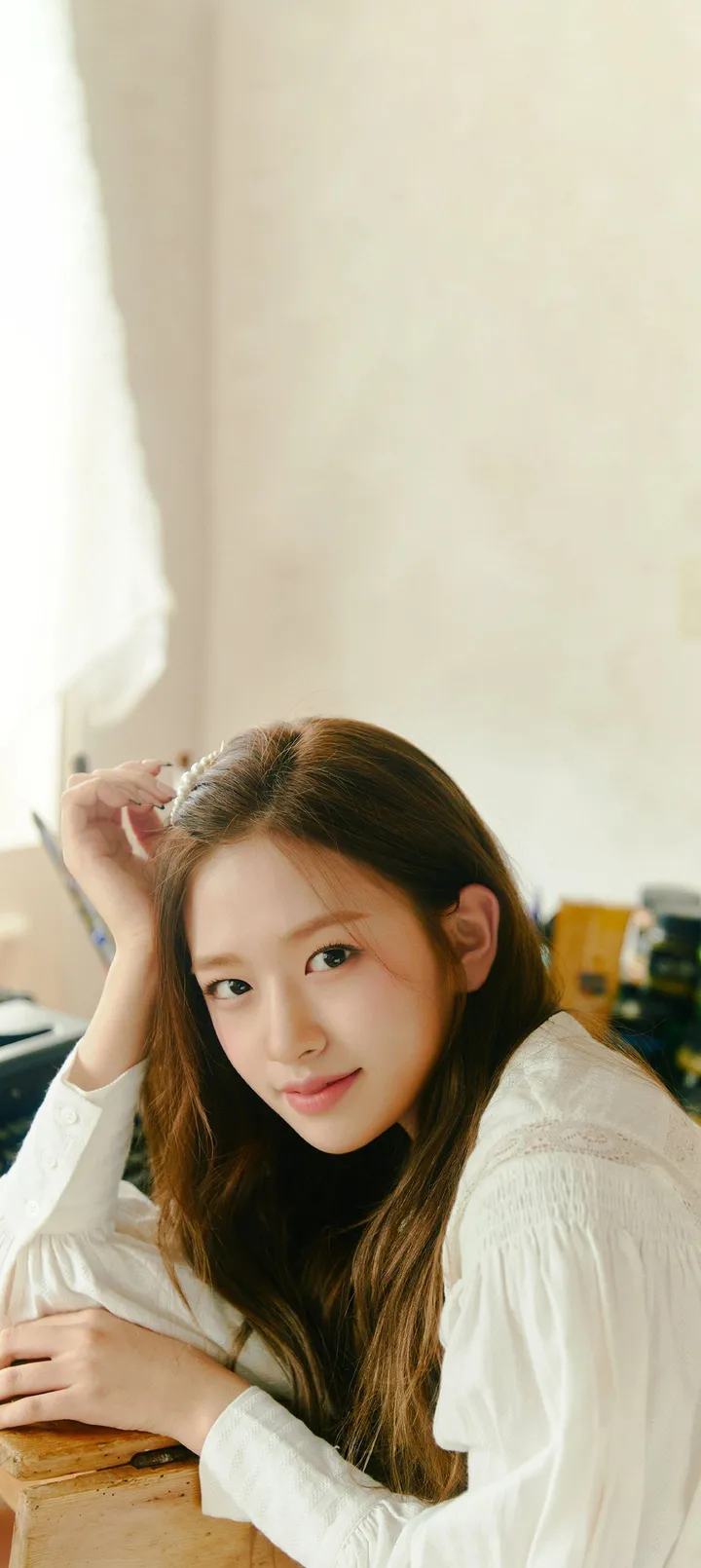 Fond d'écran de verrouillage mobile An Yu-jin 4K HD télécharger — IZ*ONE, IVE